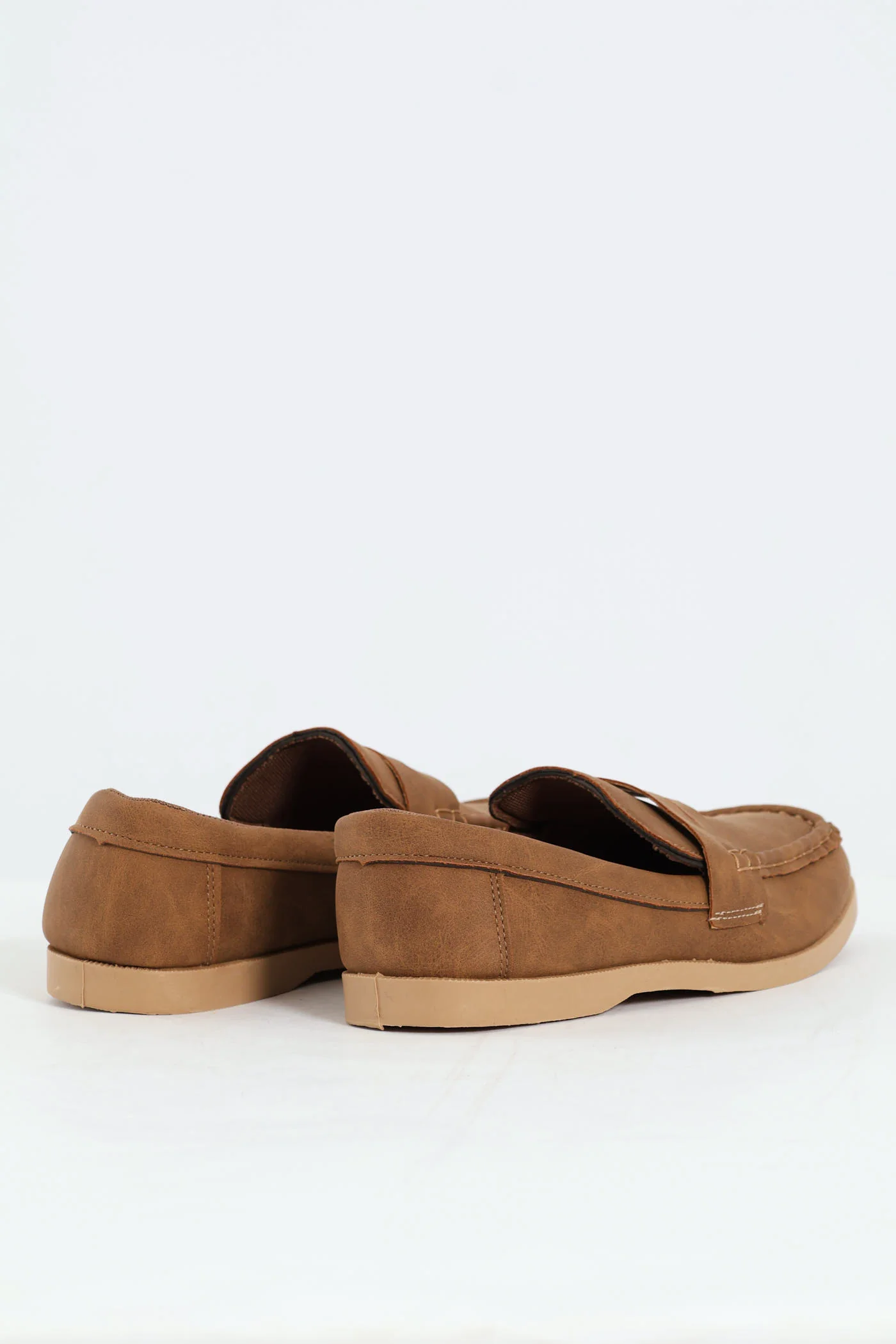 Boys Moccasin Slip On - Brown - Image 2