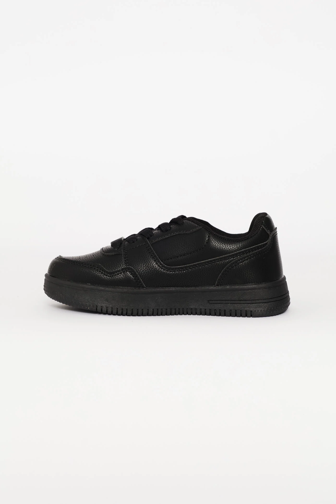 Boys Mono Court Sneaker - Black - Image 3