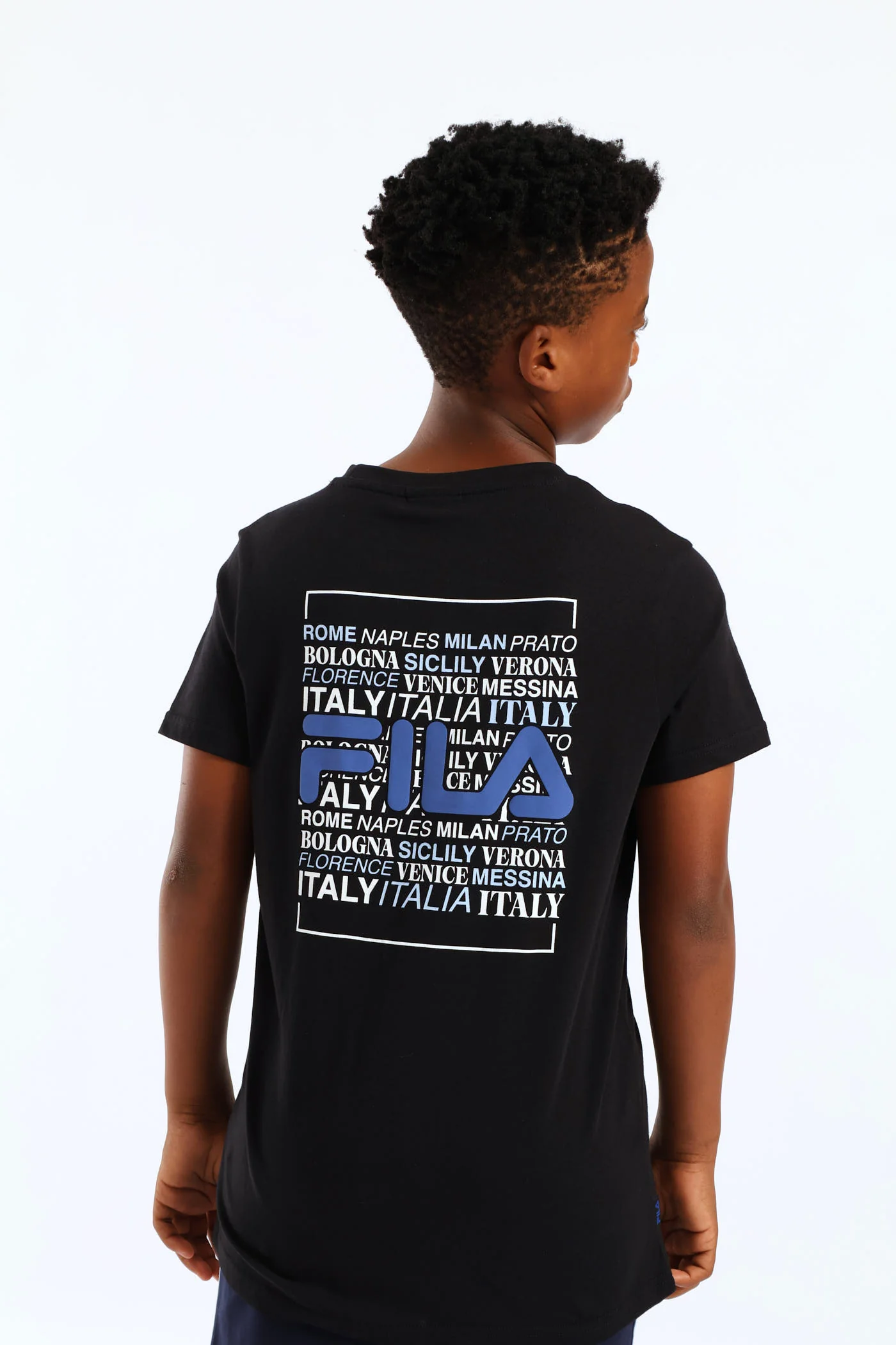 Boys Monte T-Shirt - Black - Image 2