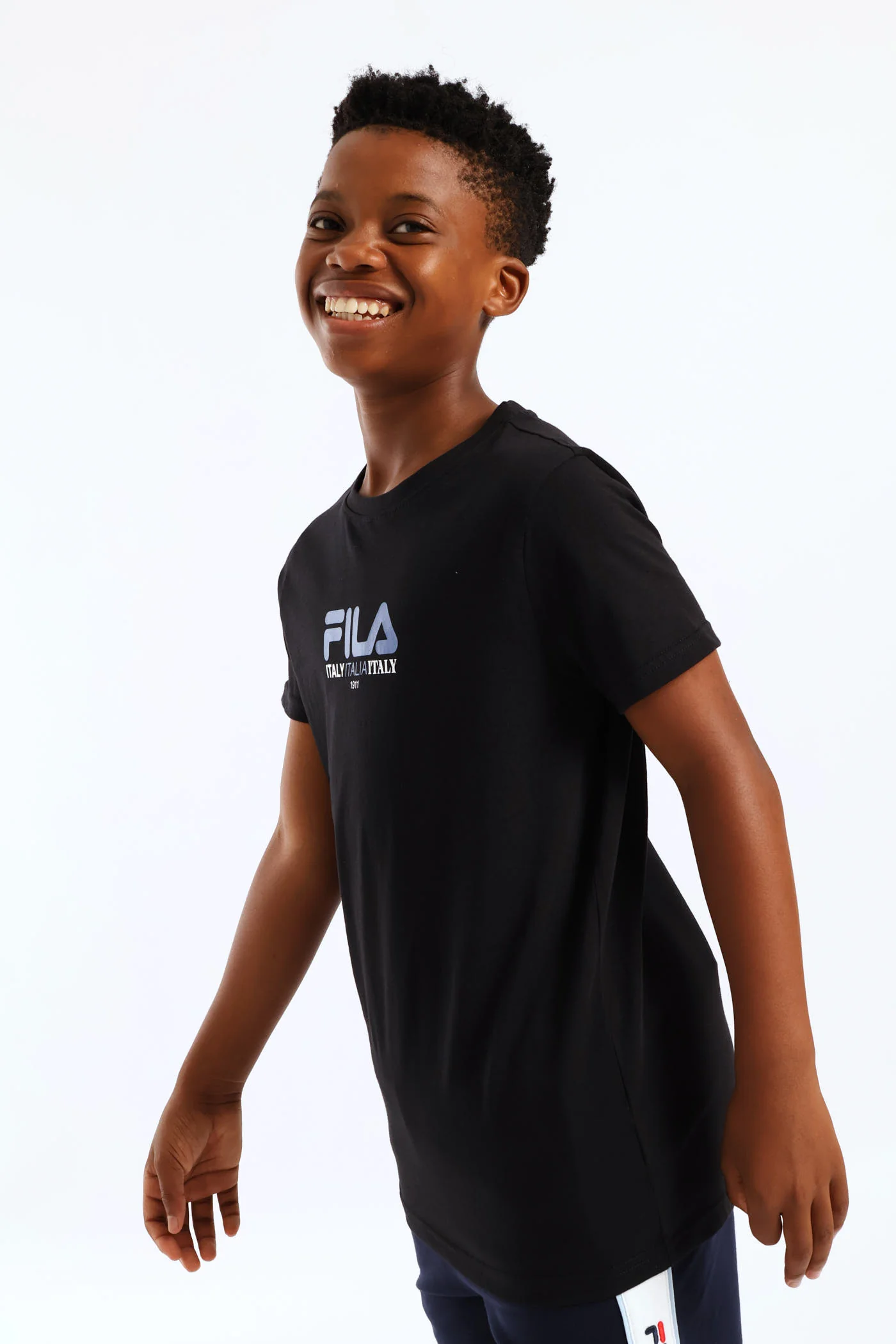 Boys Monte T-Shirt - Black - Image 4