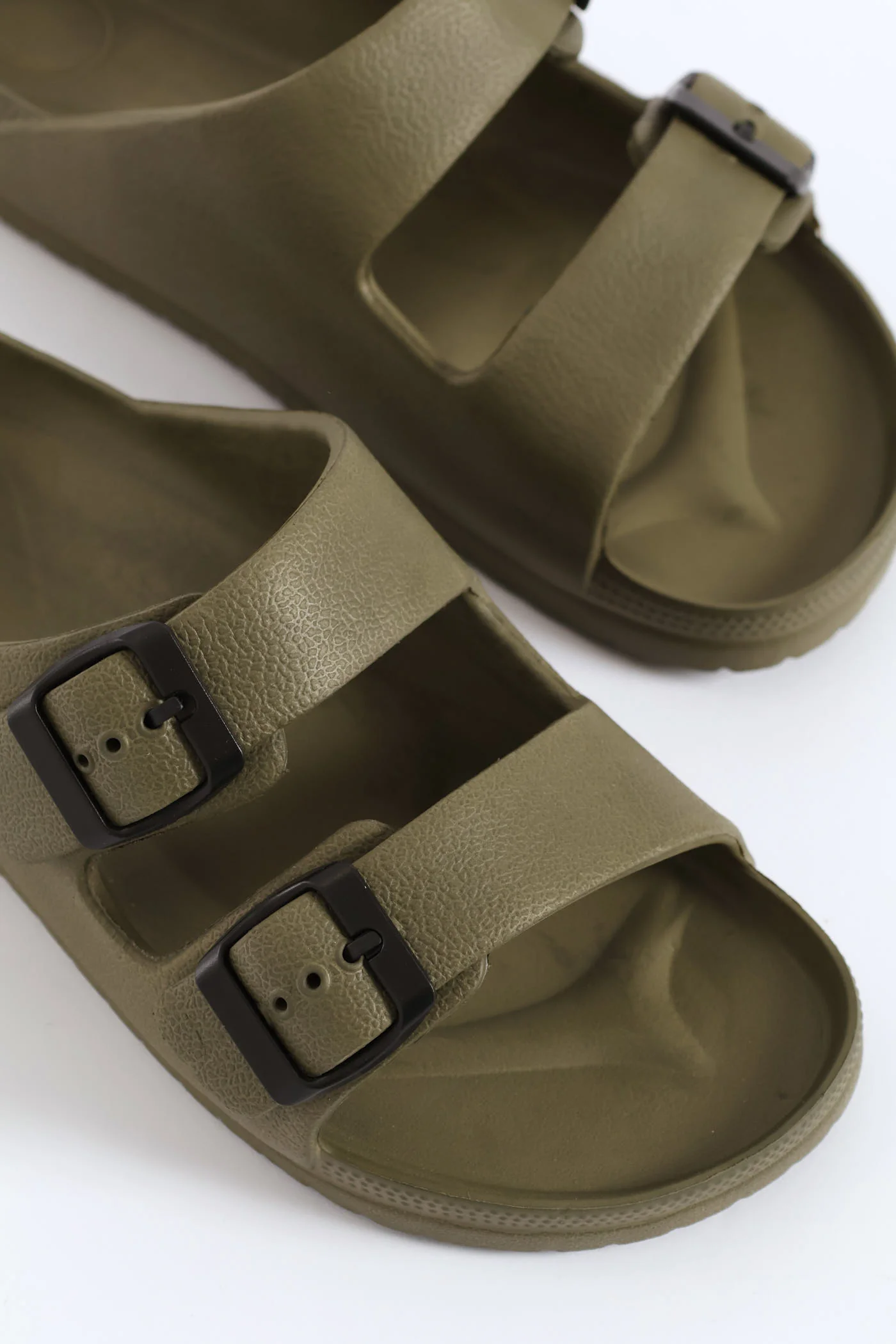 Boys Moulded Health Sandal - Olive - Image 2