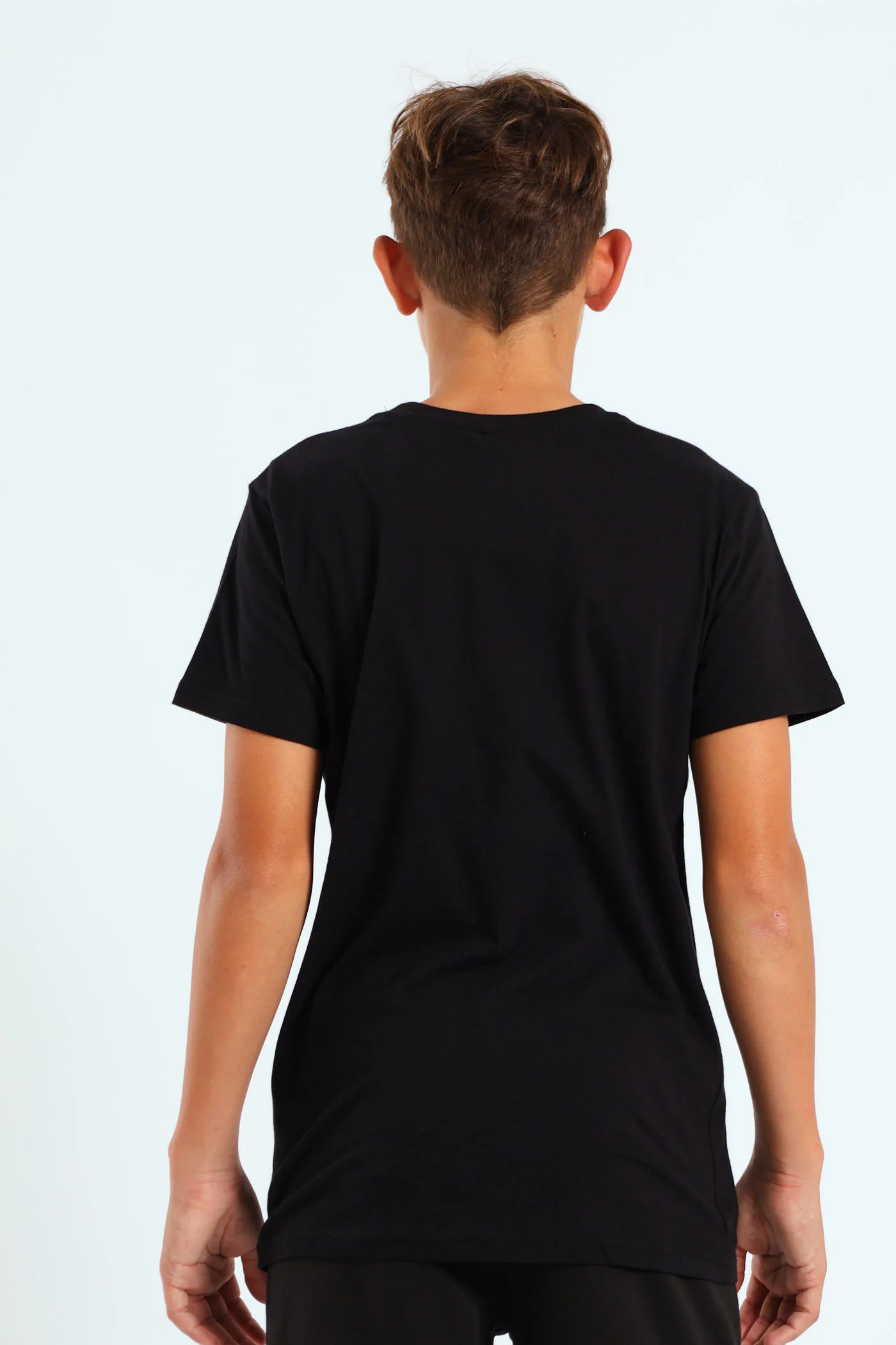 Boys Mr Beast Lightning Print Tee - Black - Image 3