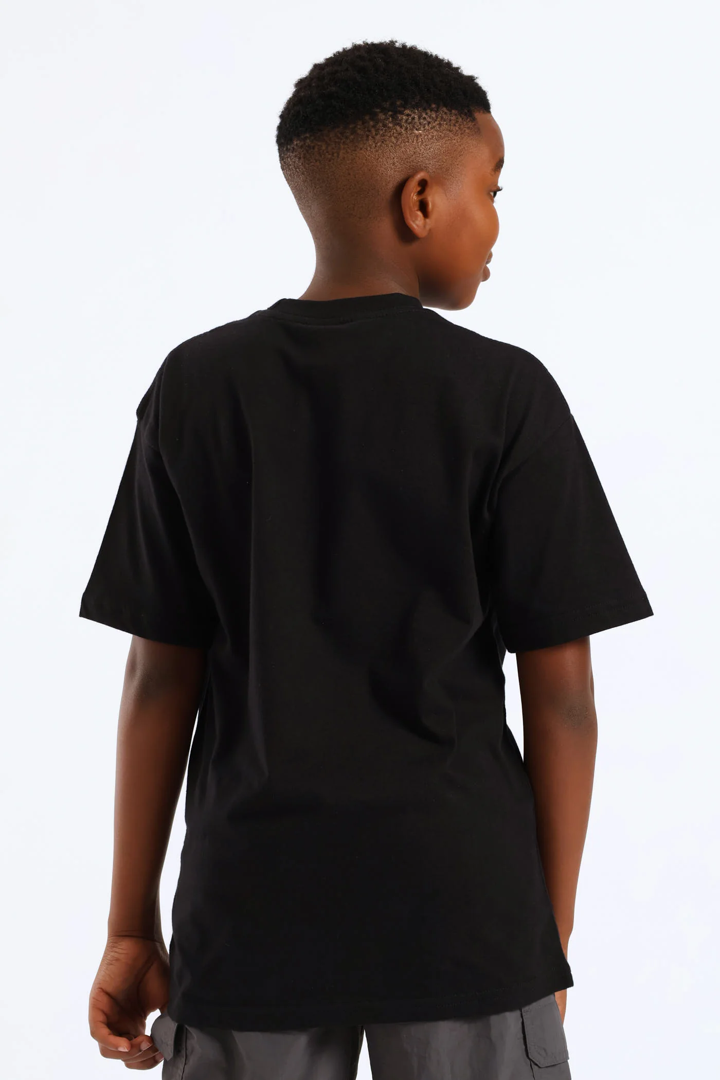 Boys Mr Beast Oversized Youtube T-Shirt - Black - Image 4