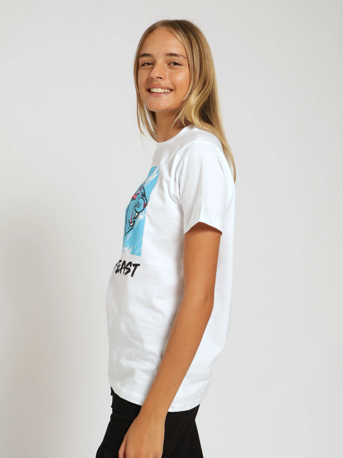 Mr Beast Tee - White - Image 2