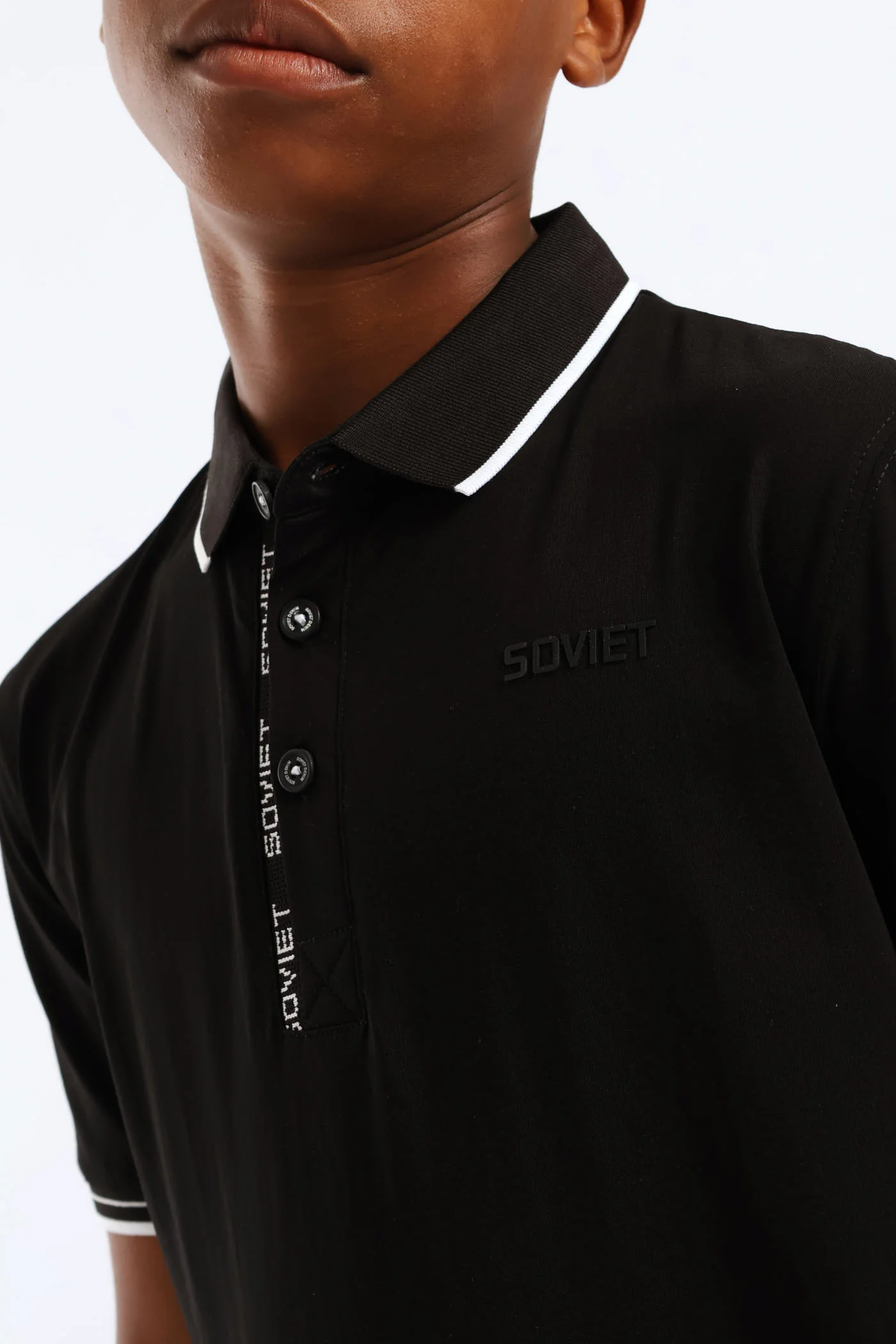Boys Namor Golfer - Black - Image 2