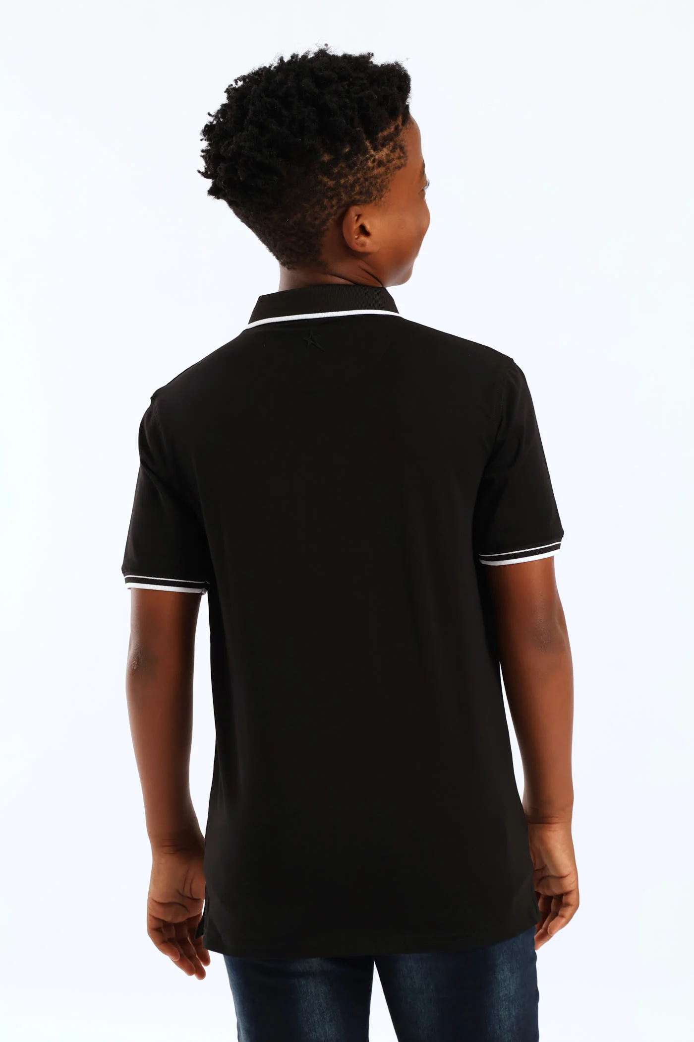 Boys Namor Golfer - Black - Image 5