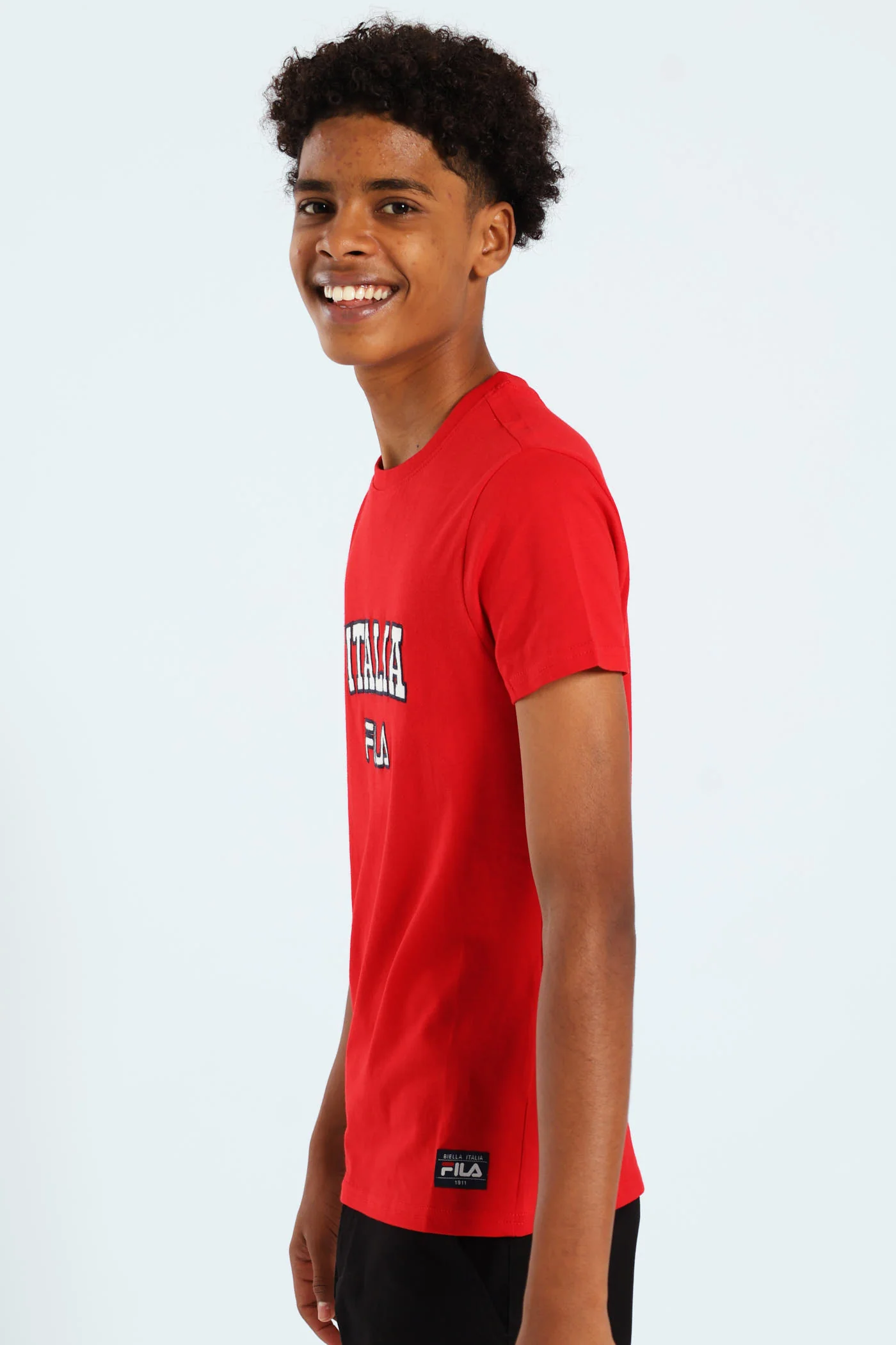 Boys Nicholas Tee - Red - Image 2