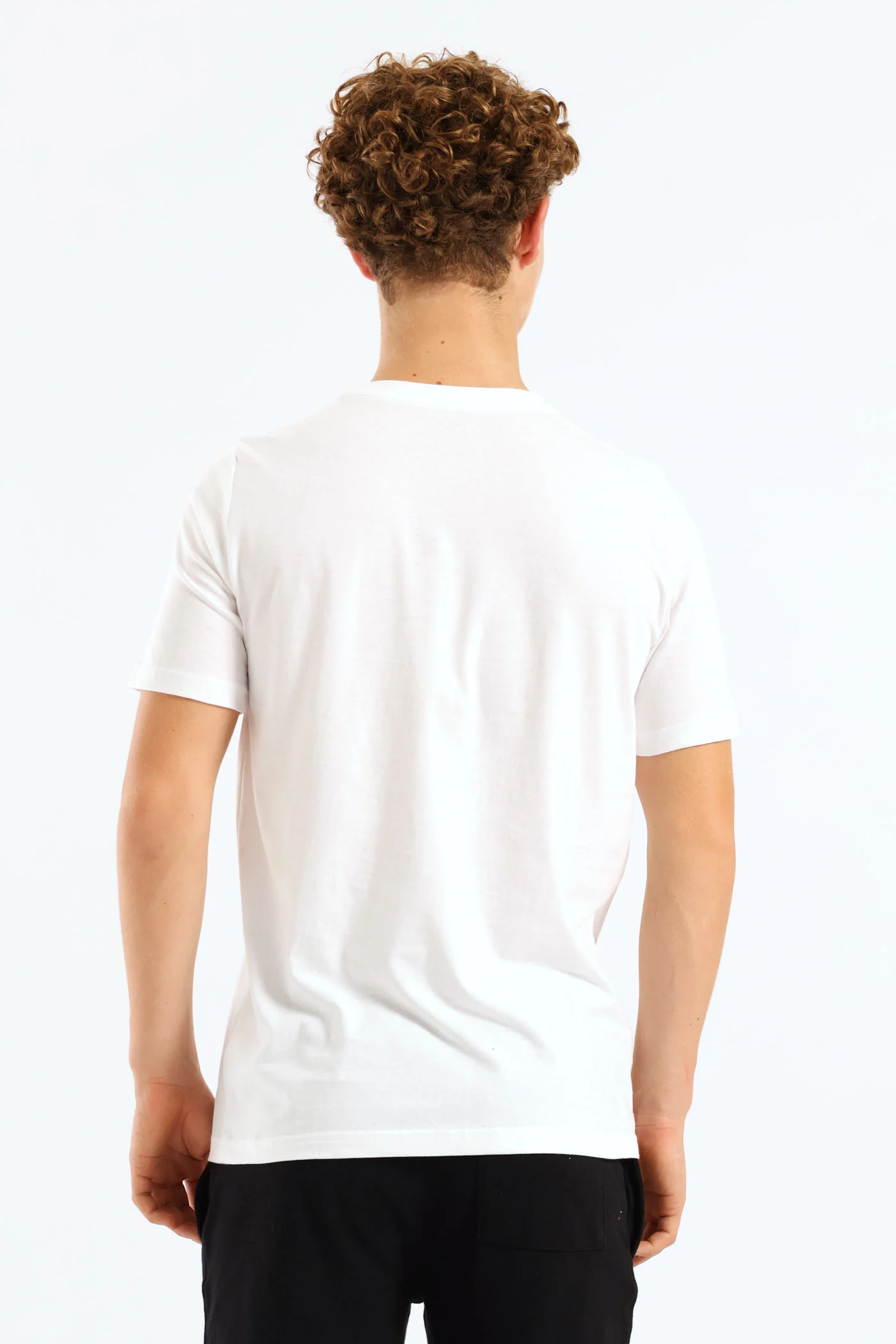 Boys No.1 Logo Tee - White/Blue - Image 2