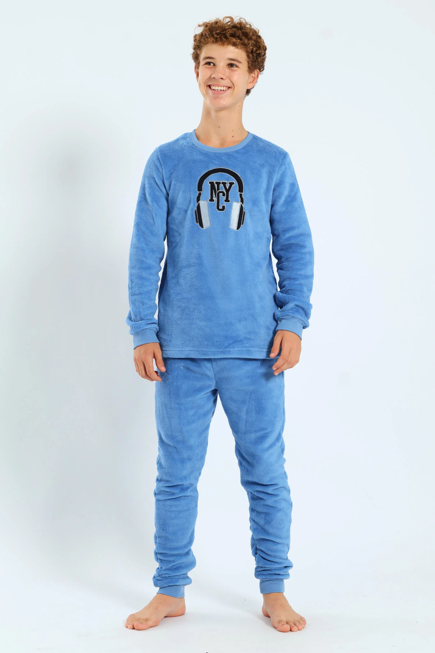 Boys NYC Headphones Sleep Set - Blue - Image 4
