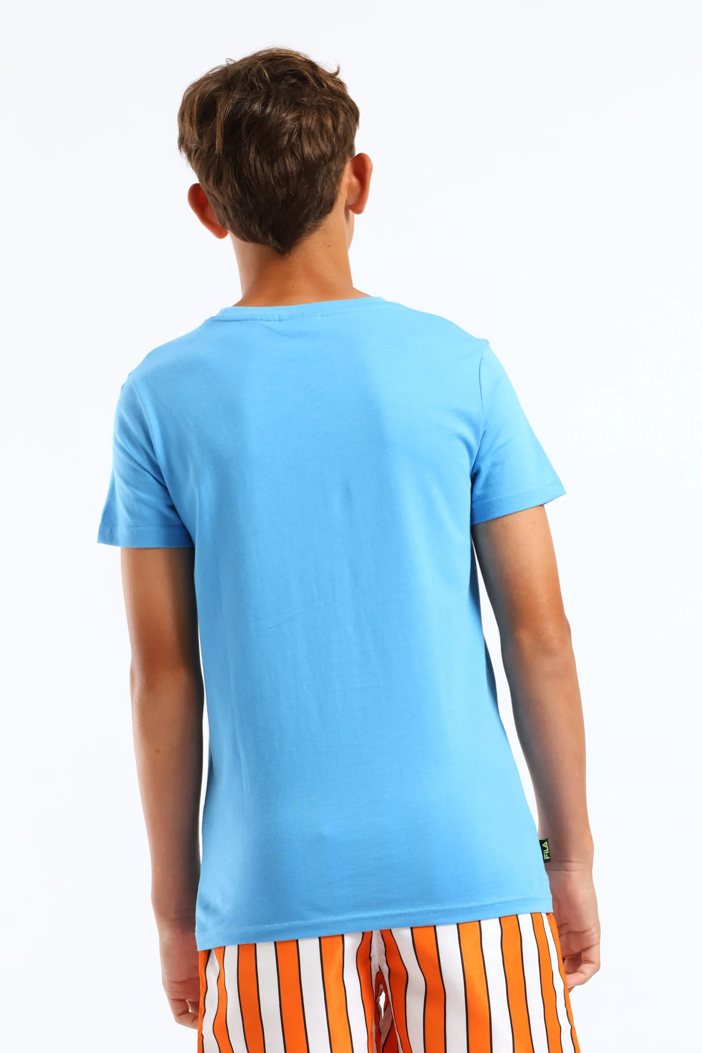 Boys Orfeo T-Shirt - Blue - Image 3