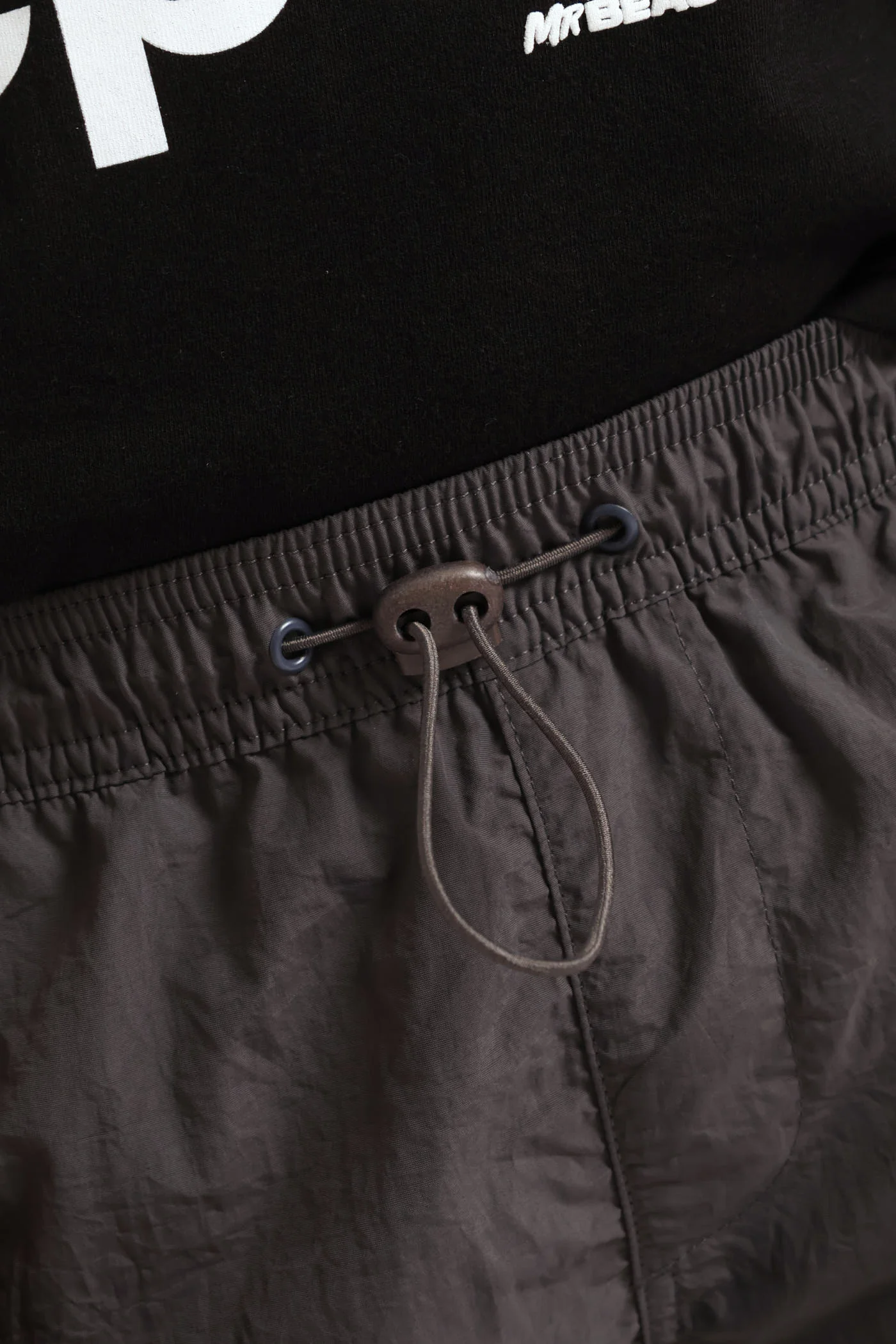 Boys Parachute Cargo Short - Charcoal - Image 3