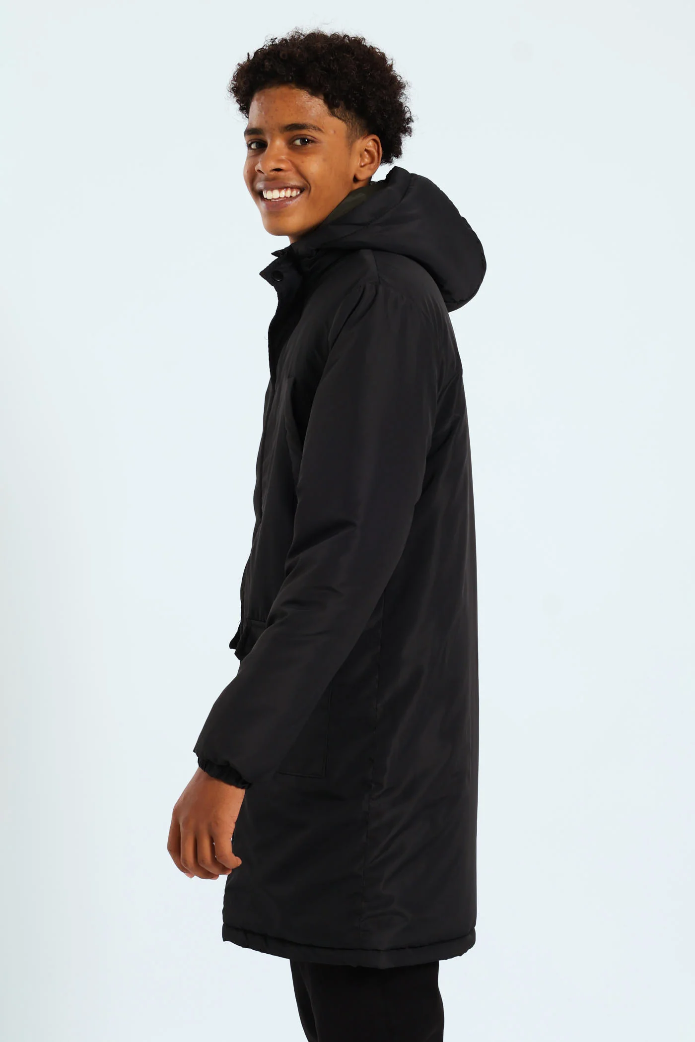 Boys Parker Jacket - Black - Image 4