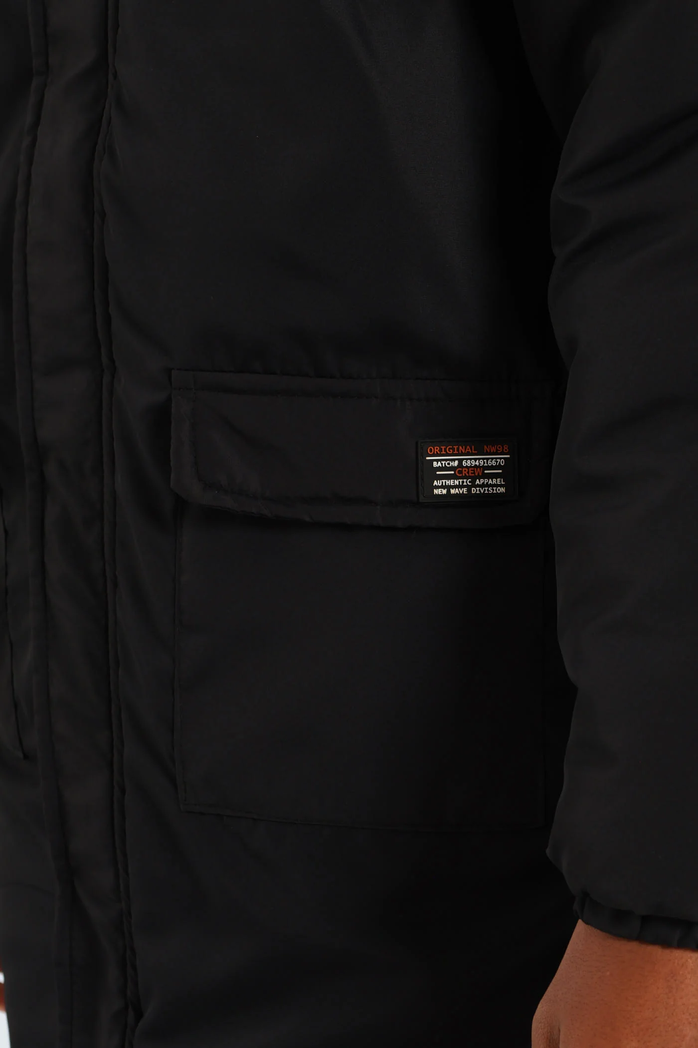 Boys Parker Jacket - Black - Image 5