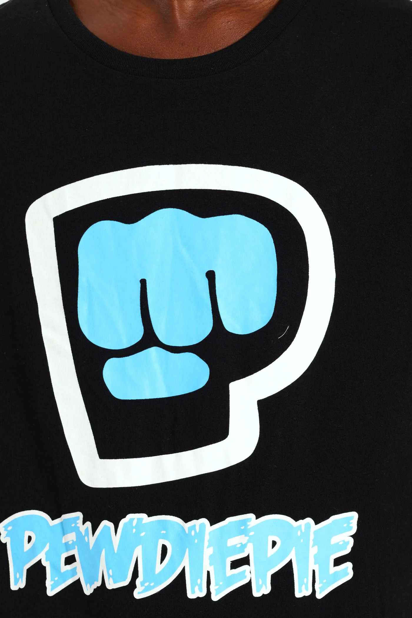 Boys Pewdiepie Tee - Black - Image 2