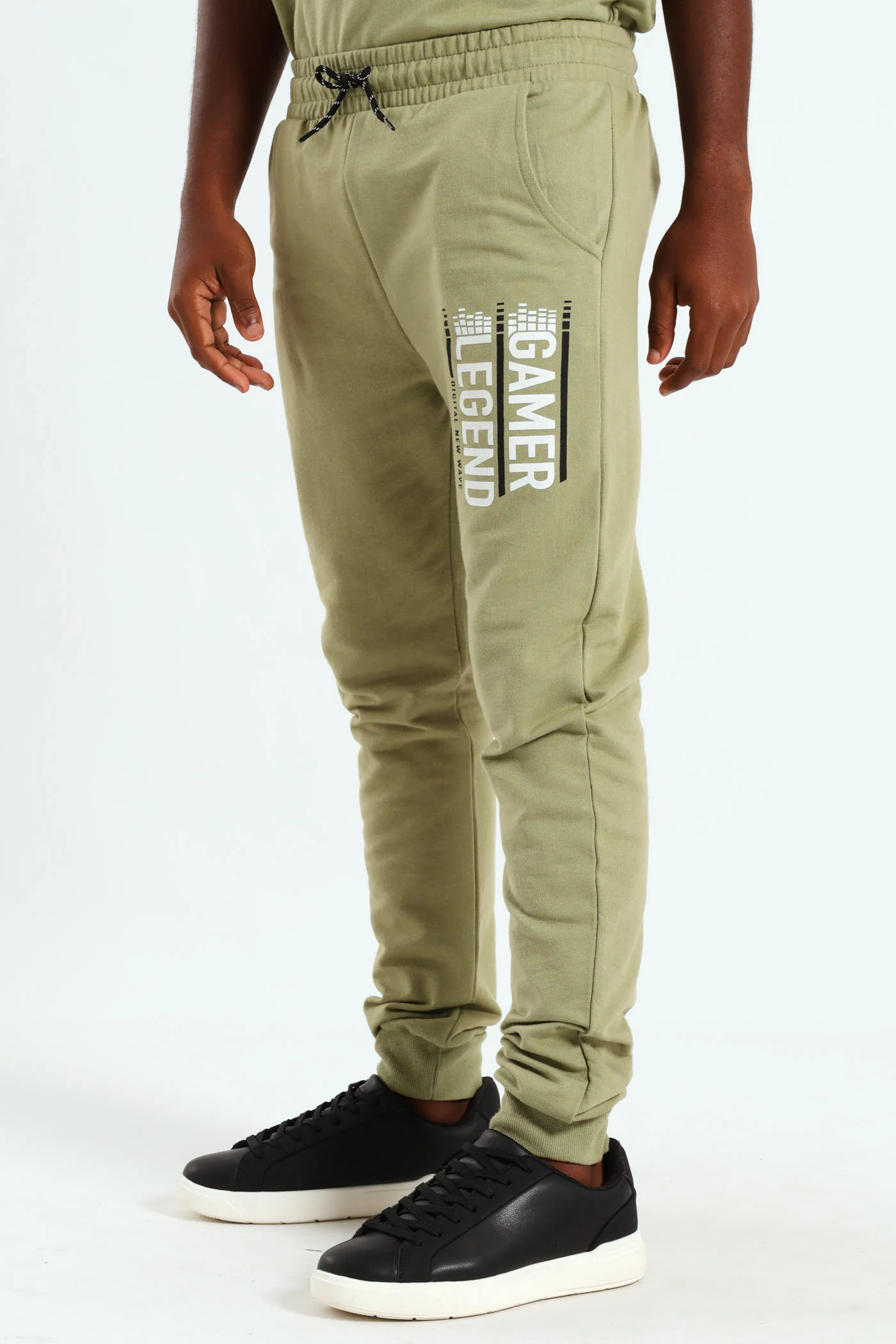 Boys Photographic Pants - Olive - Image 5