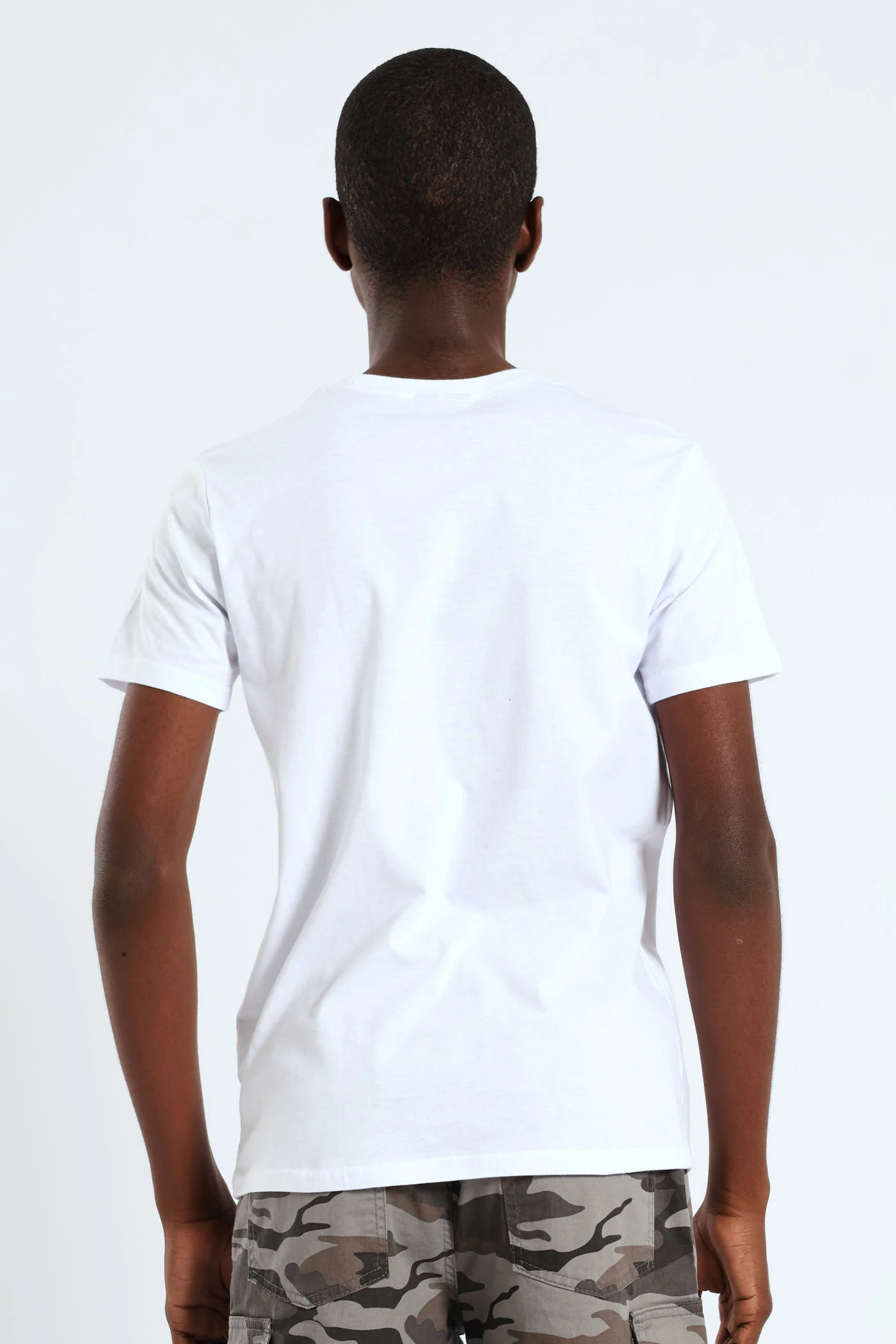 Boys Play Basketball Print Tee - White - Image 4