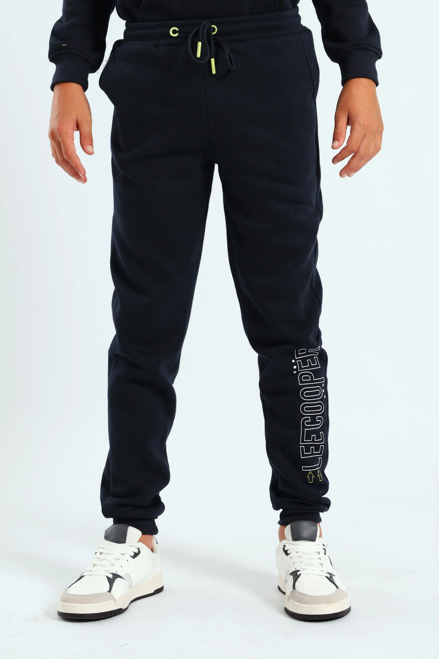 Boys Print Trackpants - Navy - Image 2