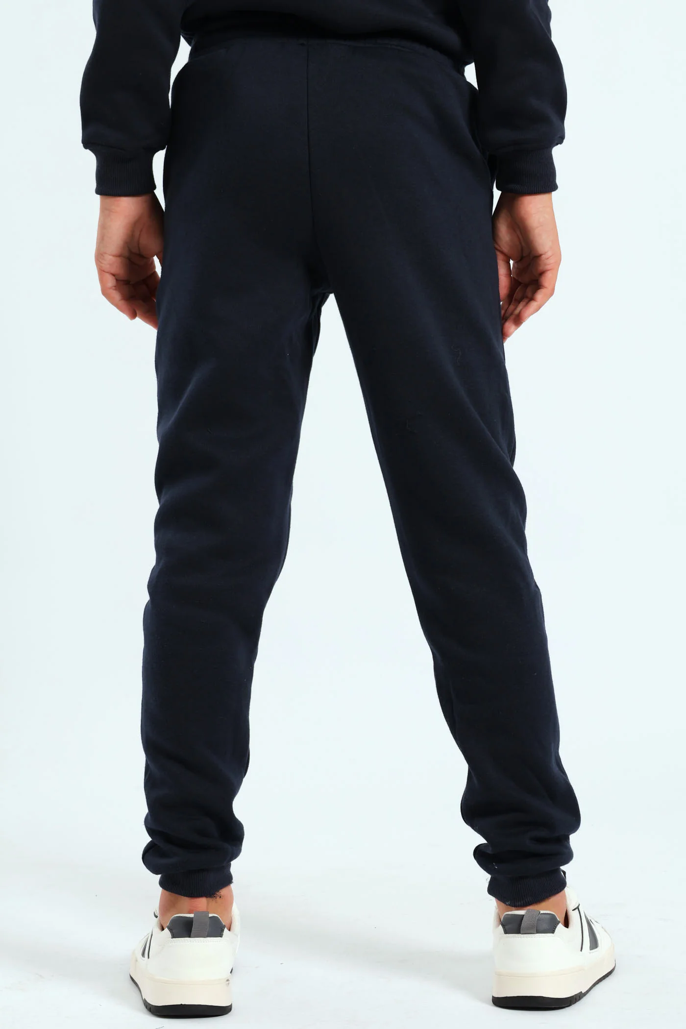 Boys Print Trackpants - Navy - Image 4