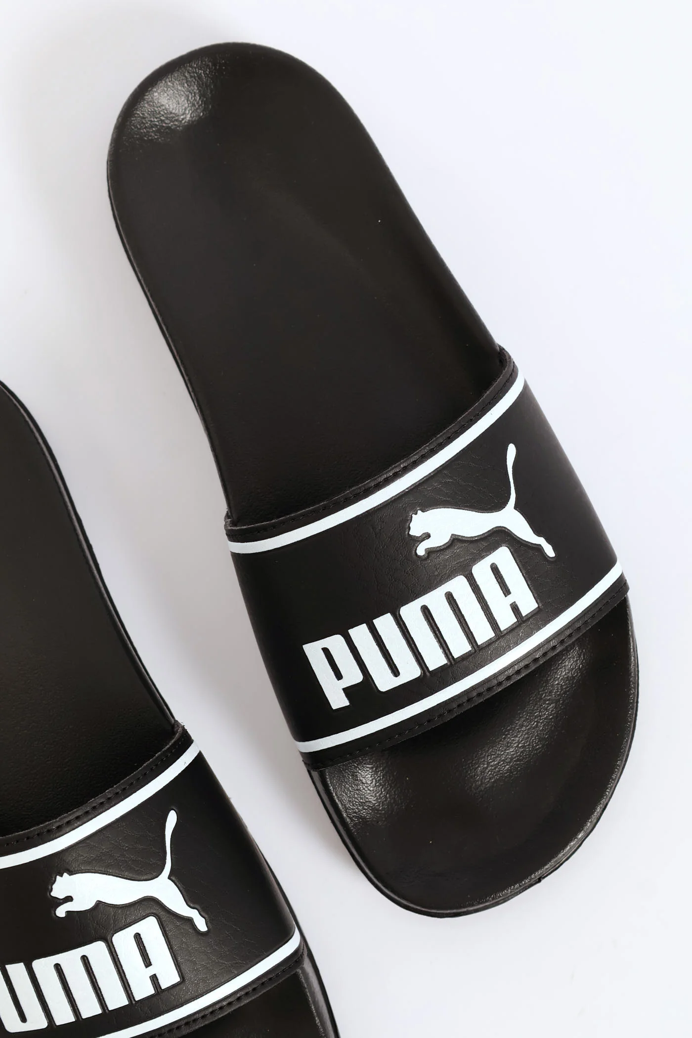 Boys Poolcat Jr Slide Sandal - Black - Image 2