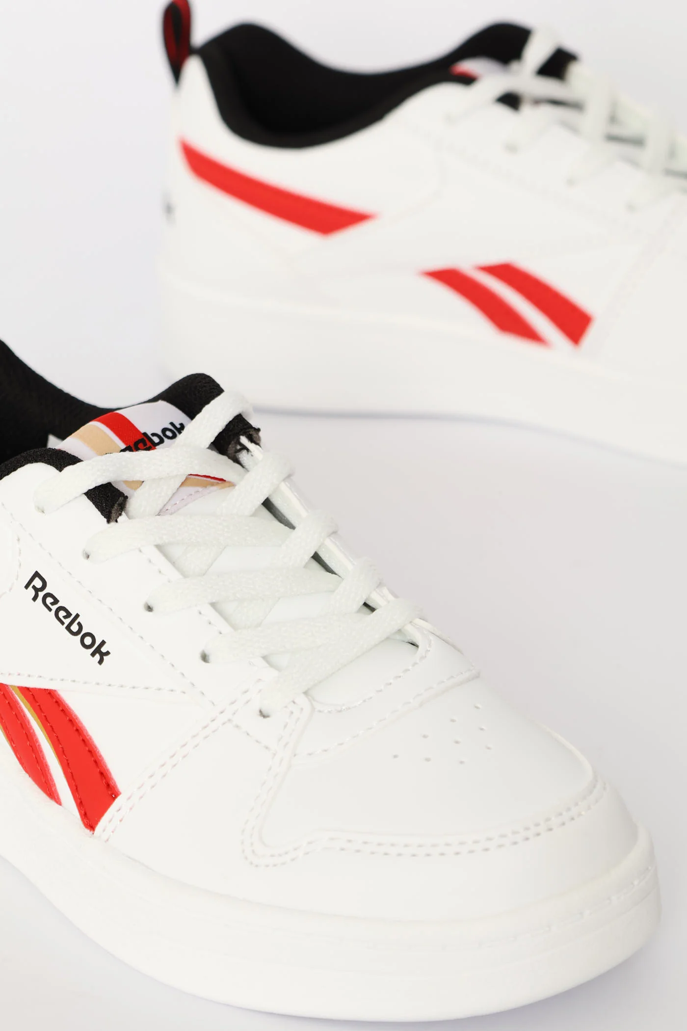 Pre Boys Prime 2.0 & Snug Sneaker - White/Red - Image 3