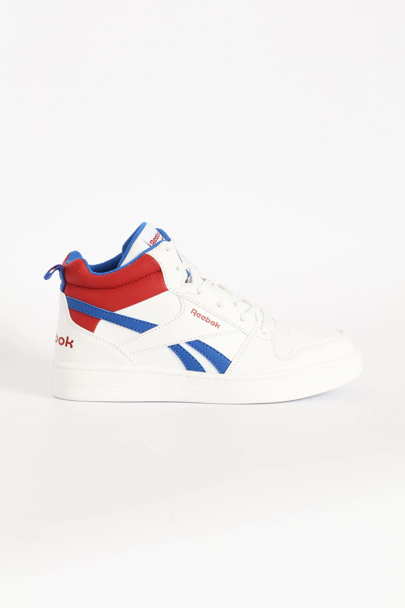 Boys Prime 2.0 Mid Sneaker - White/Red - Image 4