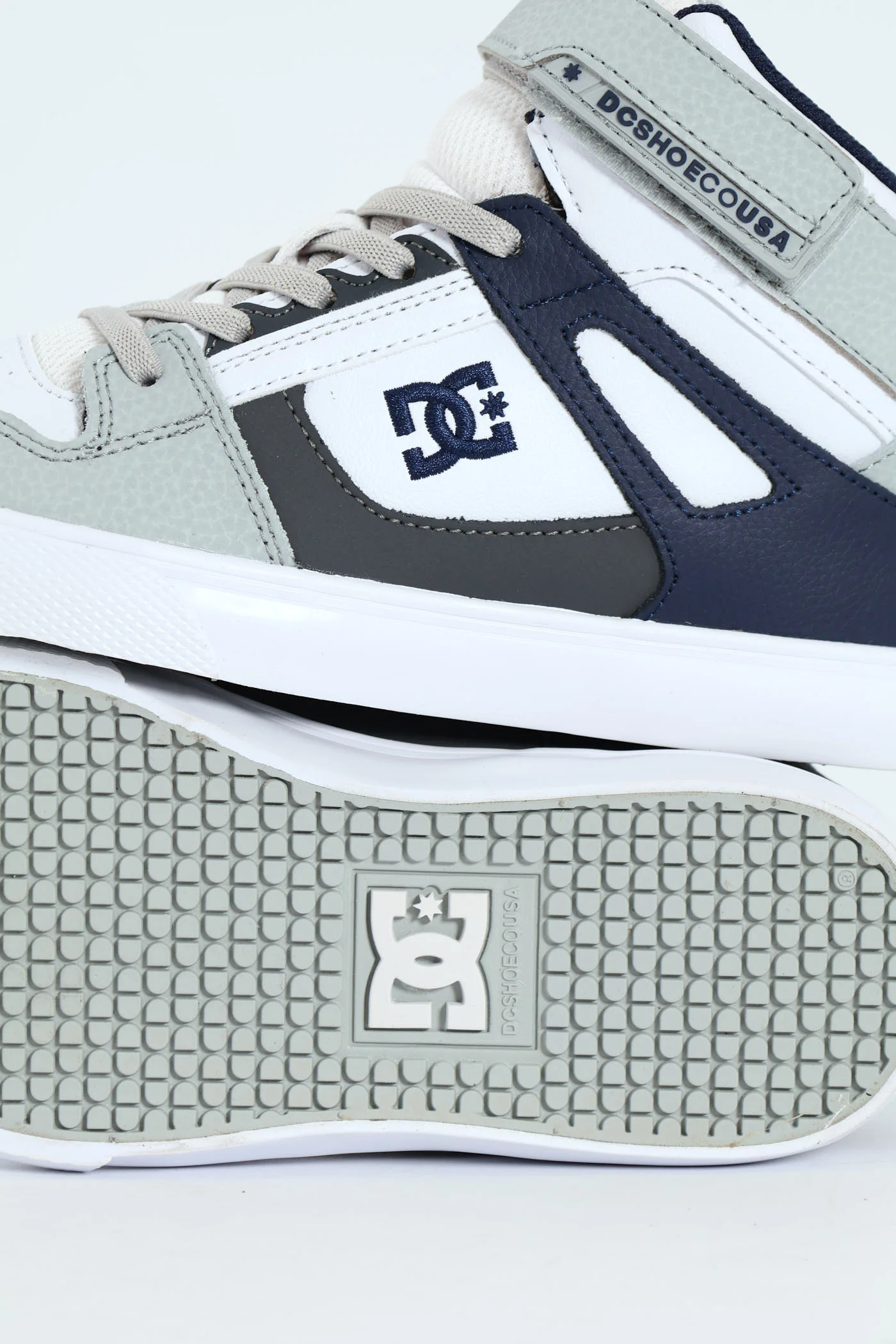 Boys Pur High-Top Sneaker - Grey - Image 2