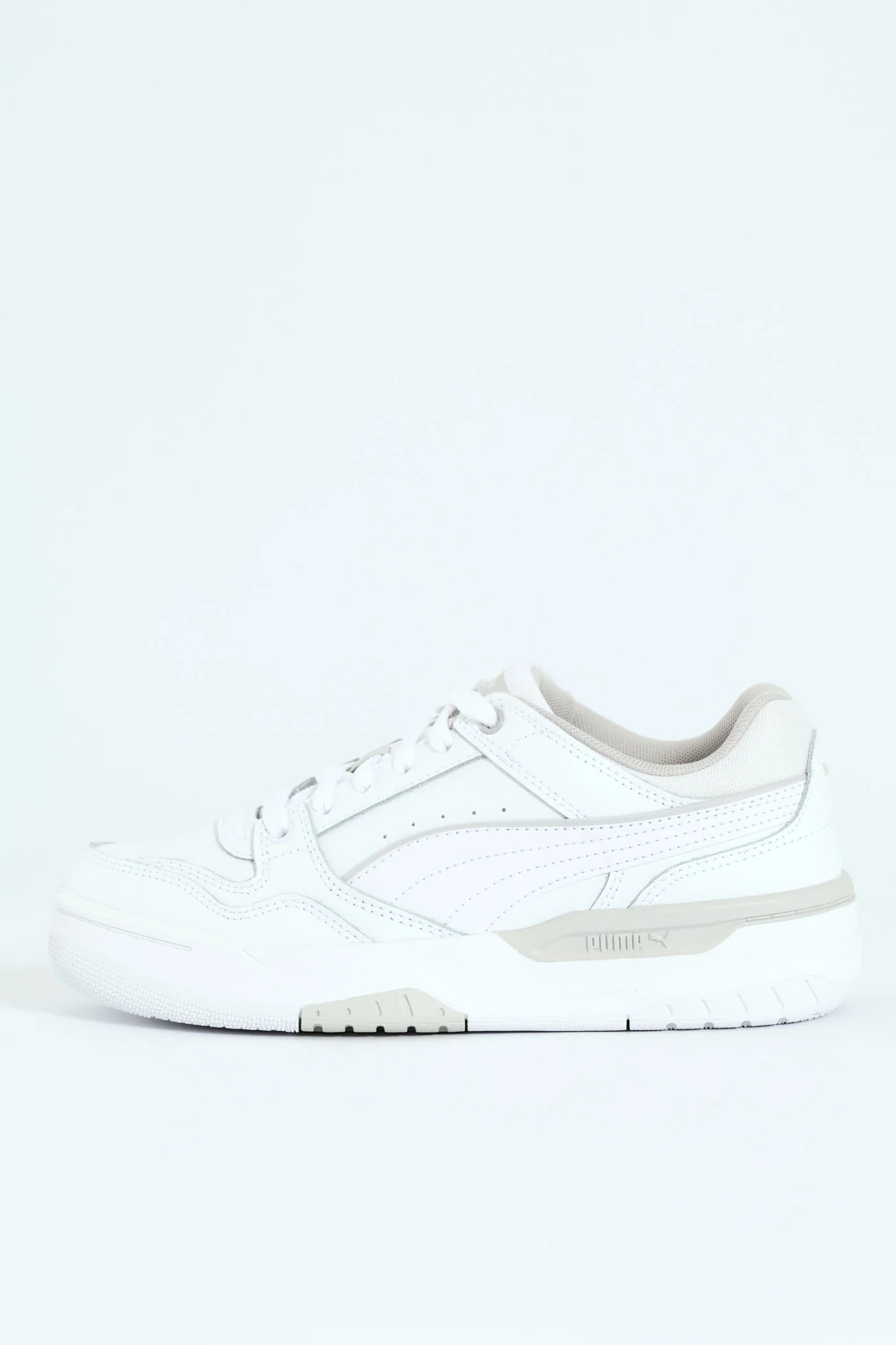 Boys Rebound Retro Jr Sneaker - White - Image 3