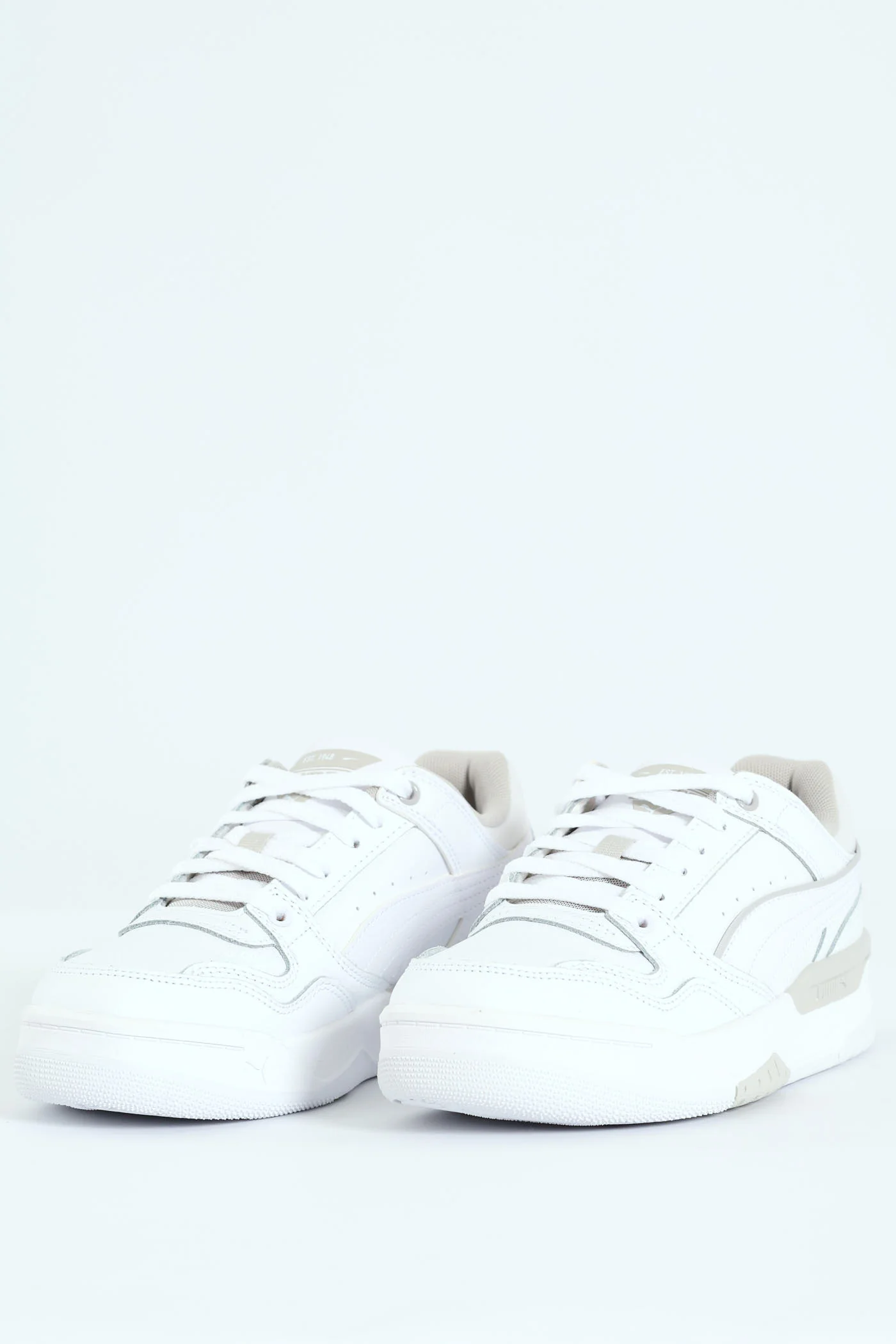 Boys Rebound Retro Jr Sneaker - White - Image 4