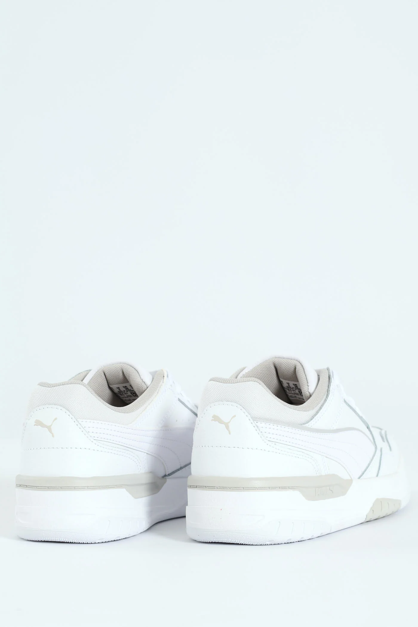 Boys Rebound Retro Jr Sneaker - White - Image 5