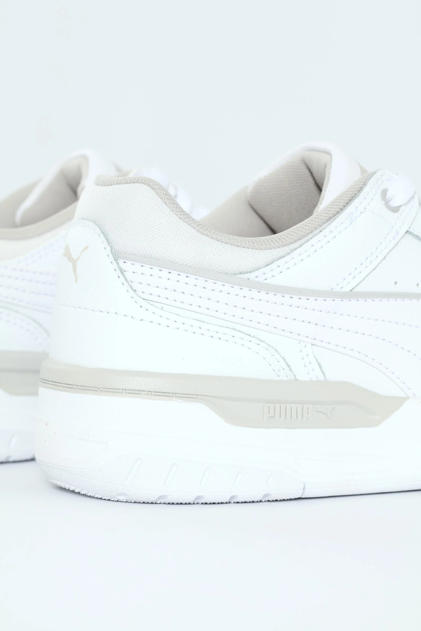 Boys Rebound Retro Jr Sneaker - White - Image 6