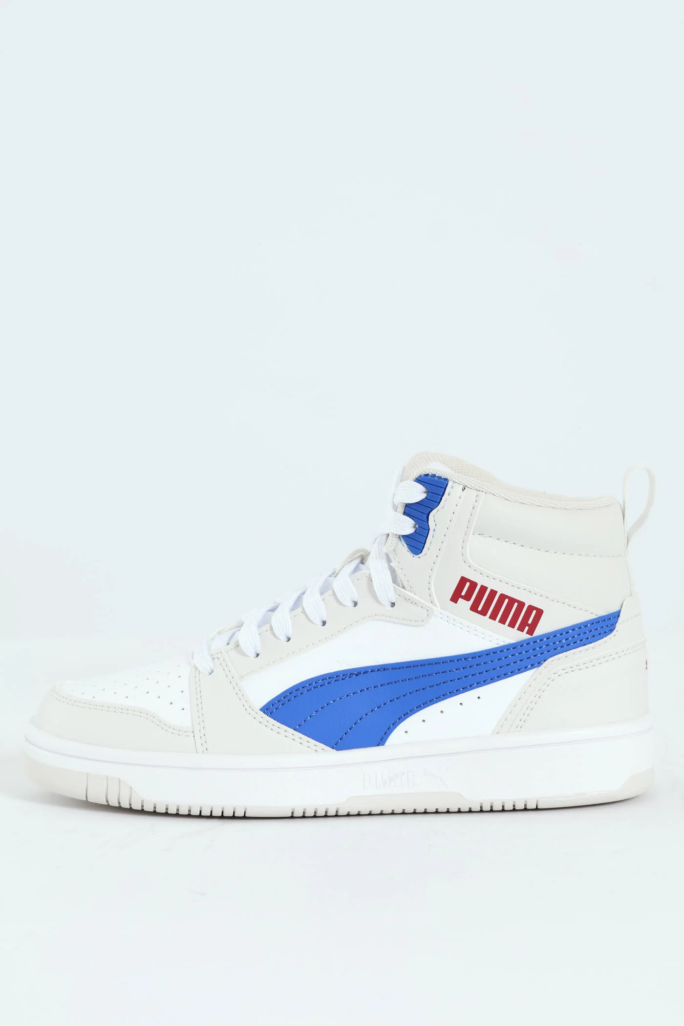 Boys Rebound V6 Mid Jr Sneaker - Grey - Image 5