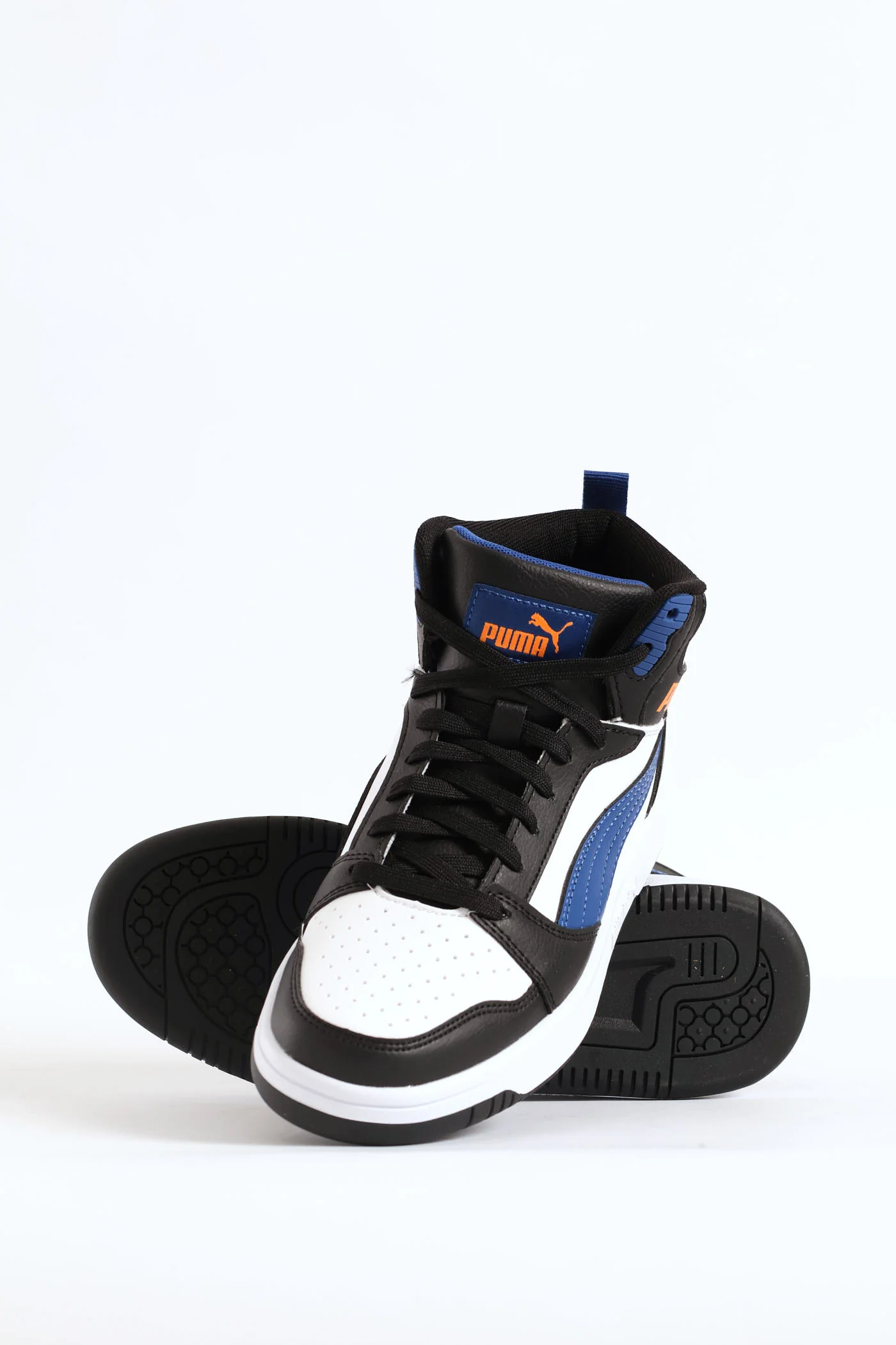 Boys Rebound V6 Mid Jr Sneaker - Multi - Image 5