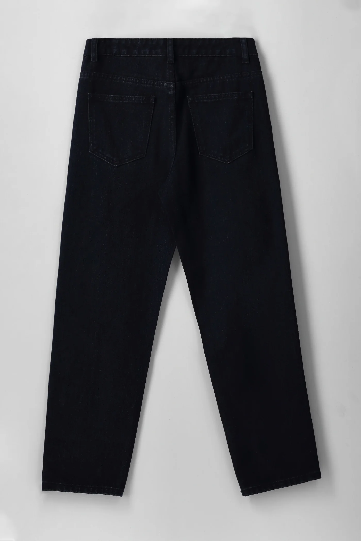 Boys Relaxed Straight Leg Jean - Blue/Black - Image 2