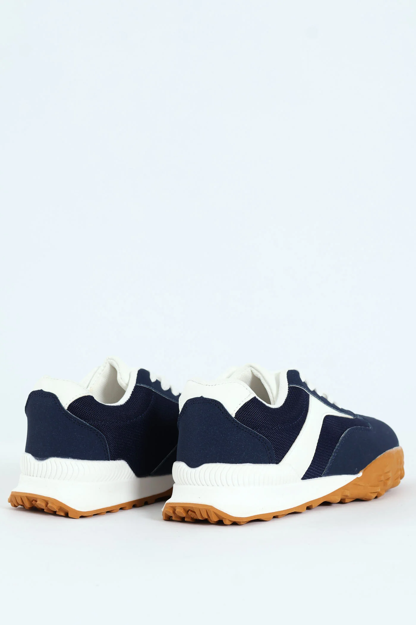 Boys Retro Sneaker - Navy - Image 2