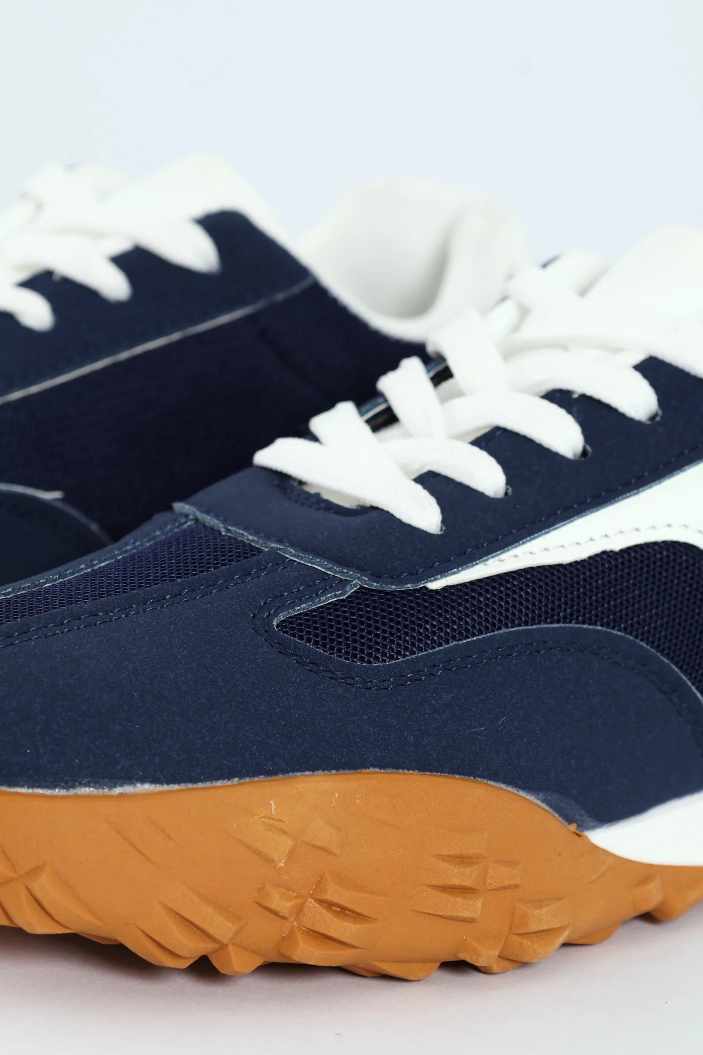 Boys Retro Sneaker - Navy - Image 3
