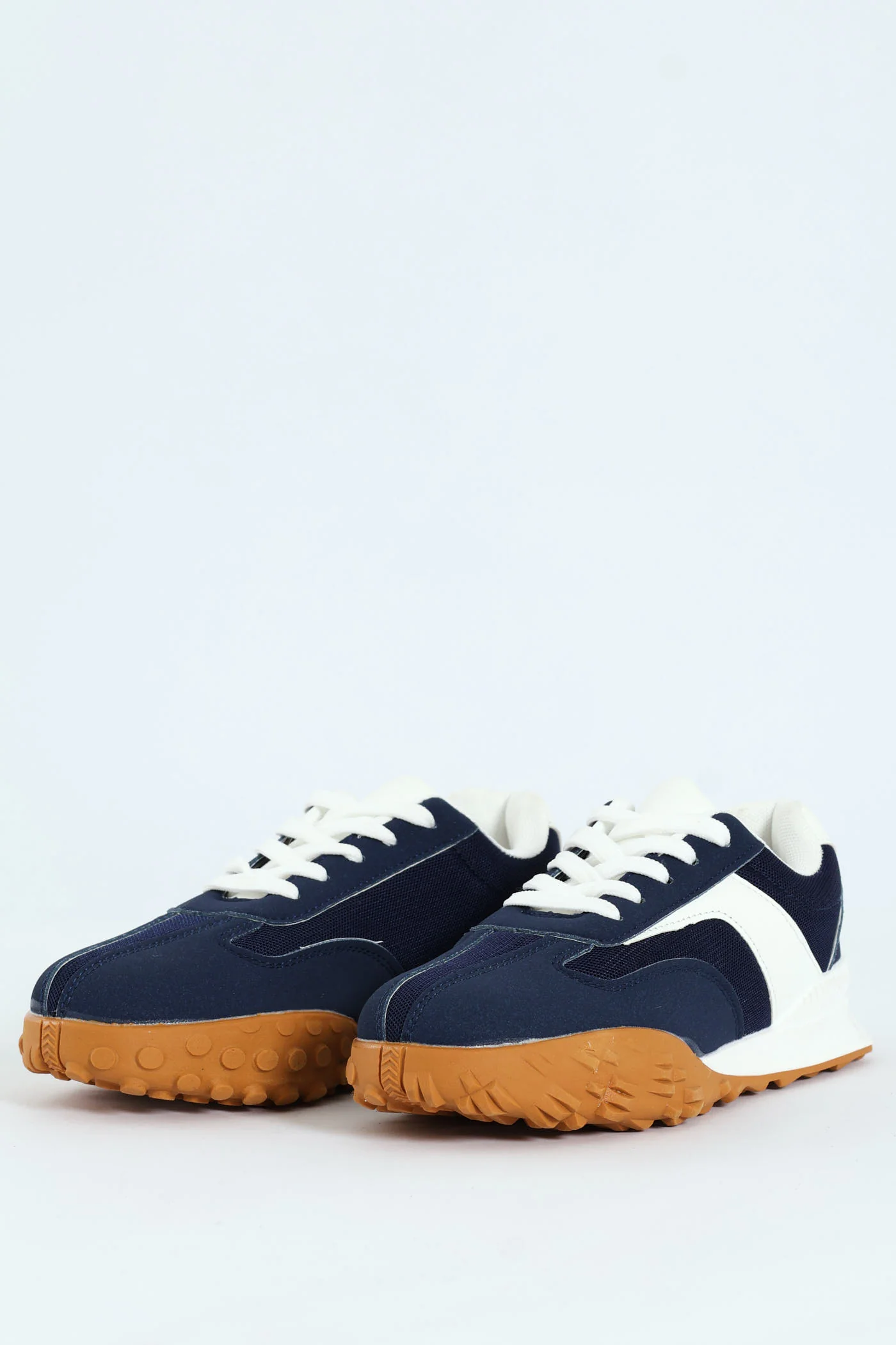 Boys Retro Sneaker - Navy - Image 5