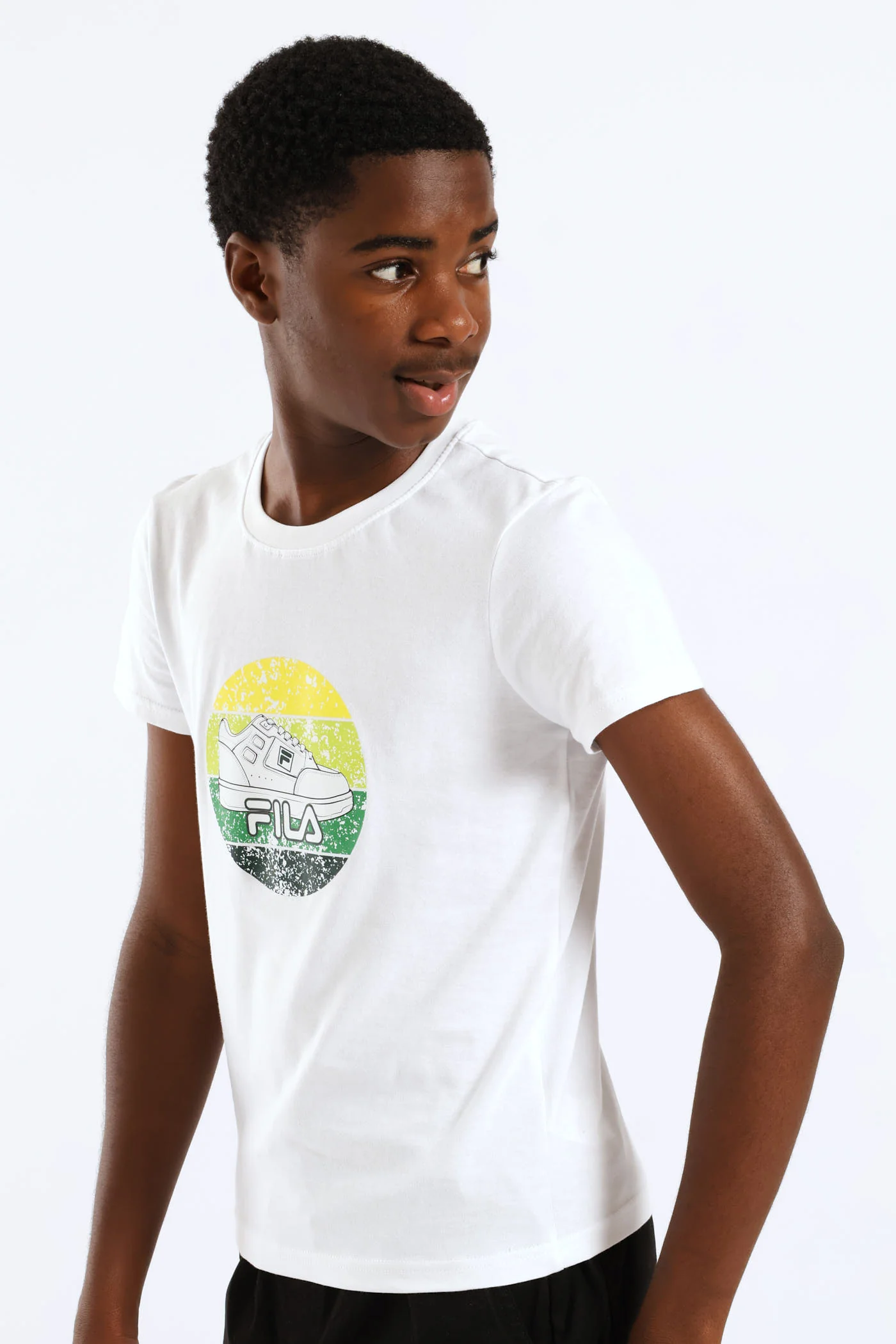 Boys Ricardo T-Shirt - White - Image 3