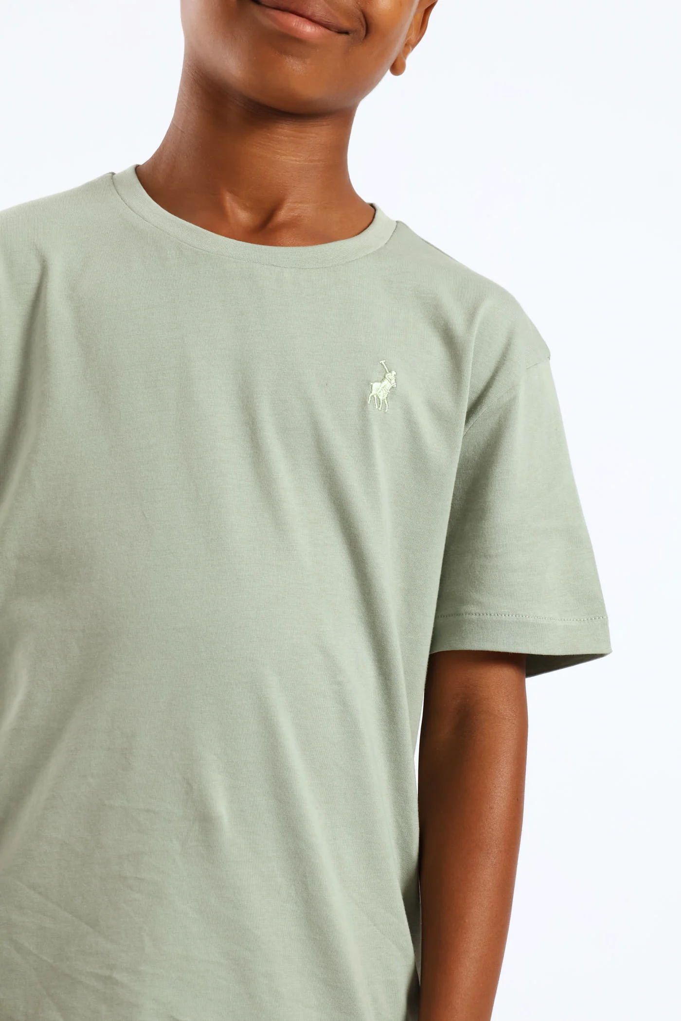 Boys Rick Classic T-Shirt - Sage - Image 2