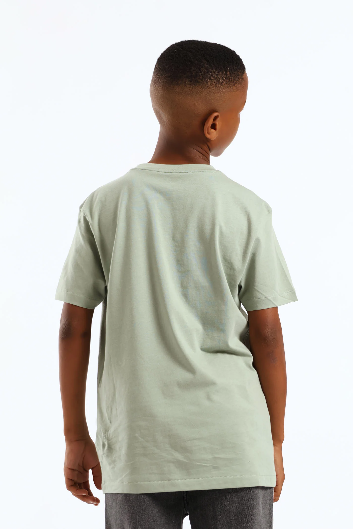 Boys Rick Classic T-Shirt - Sage - Image 5