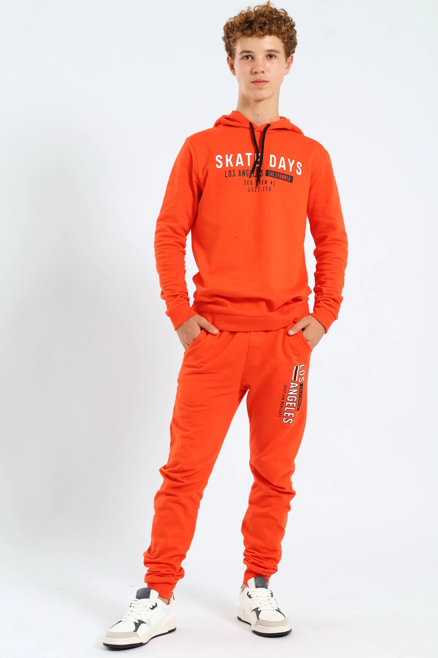 Boys Skate Days Jogger - Orange - Image 3