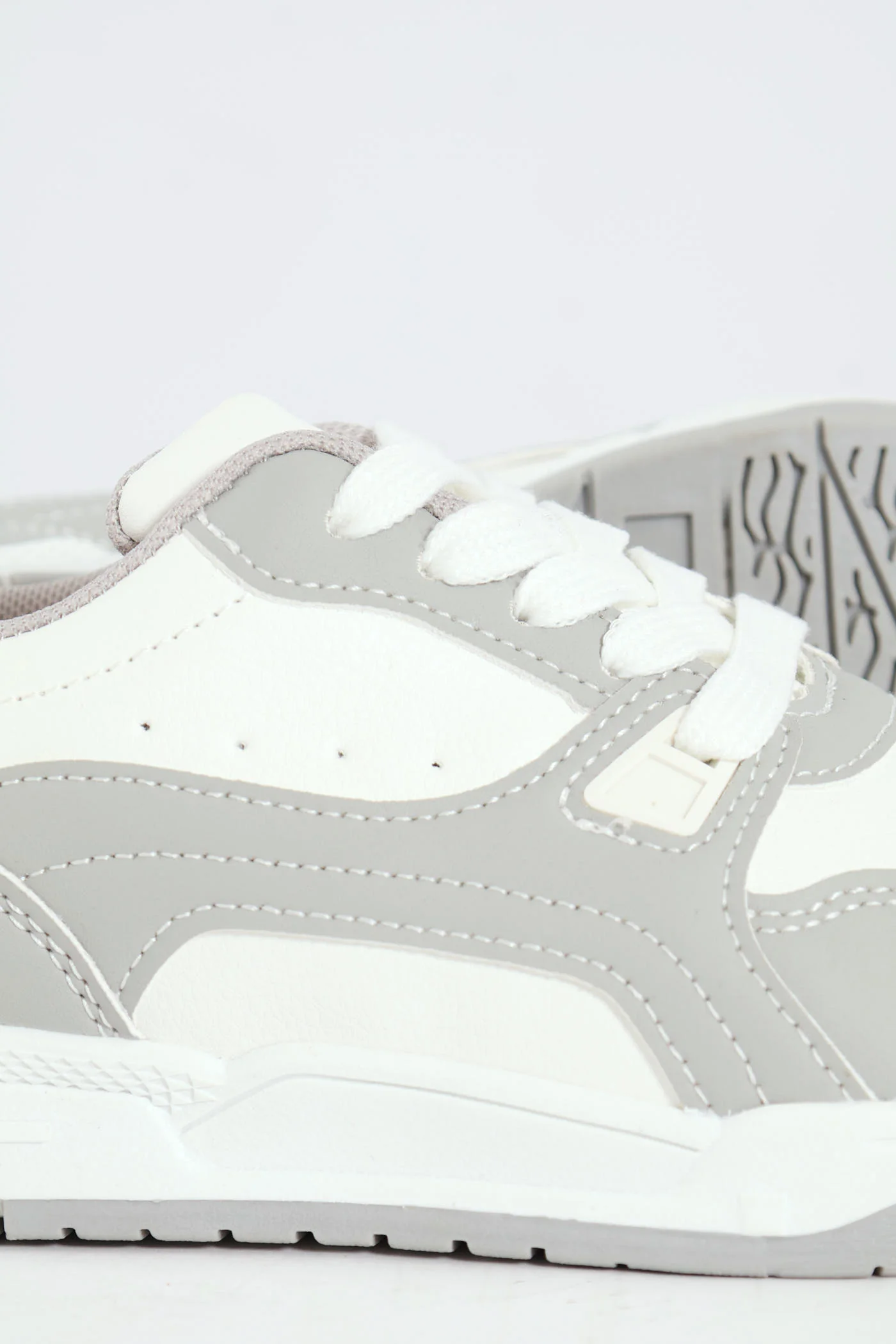 Boys Skate Sneaker - Grey - Image 5