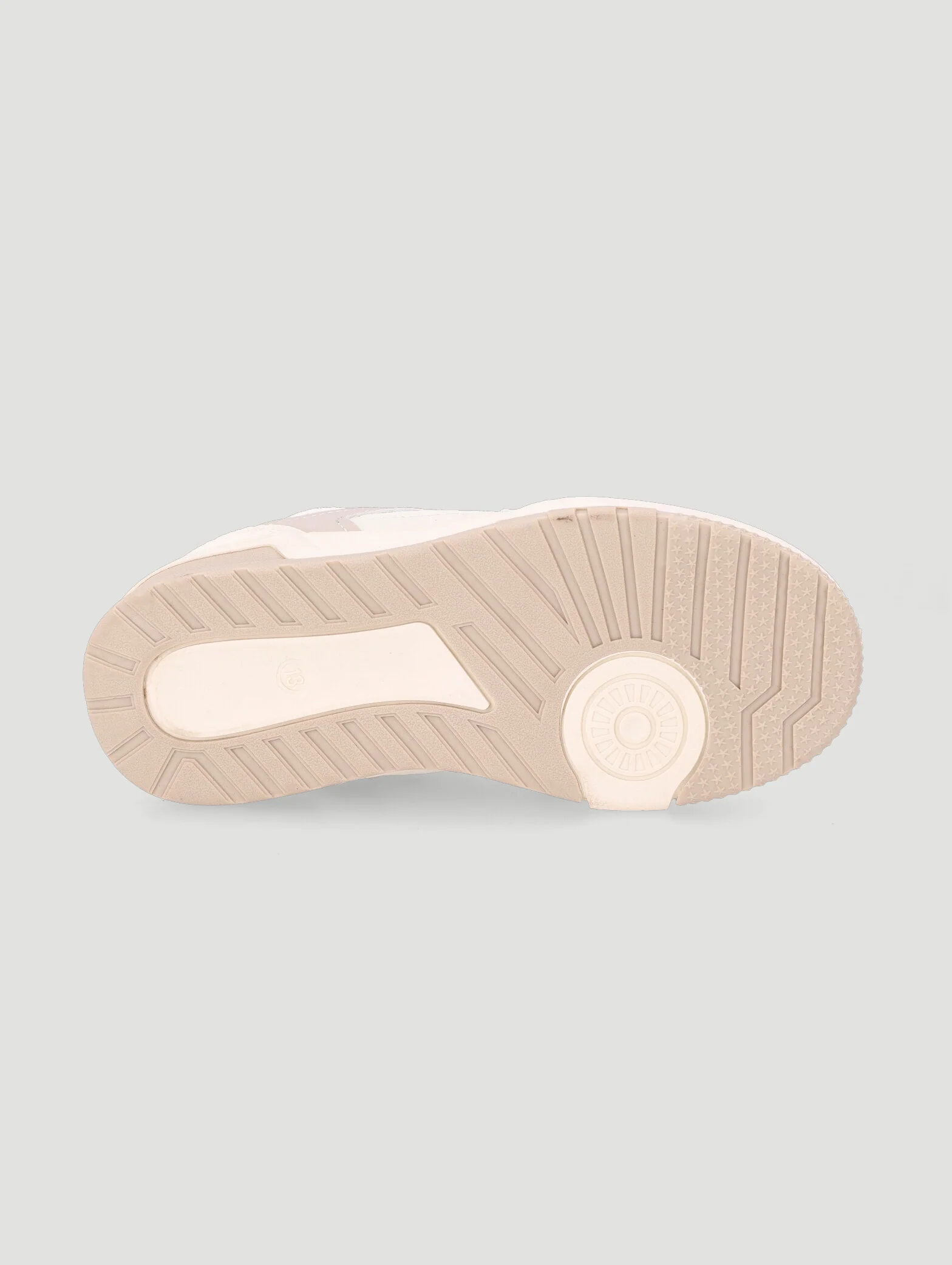 Boys Skate Sneaker - Stone - Image 4