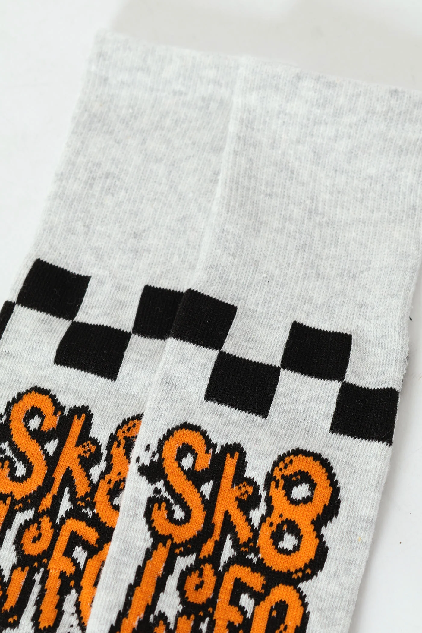 Boys Skatelife Kneehigh Socks - Grey - Image 3