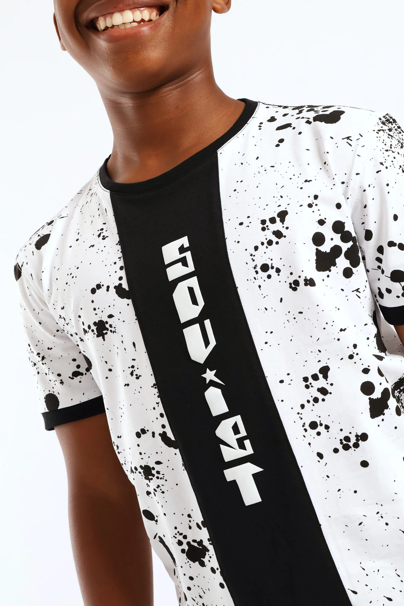 Boys Skill Print T-Shirt - White - Image 2