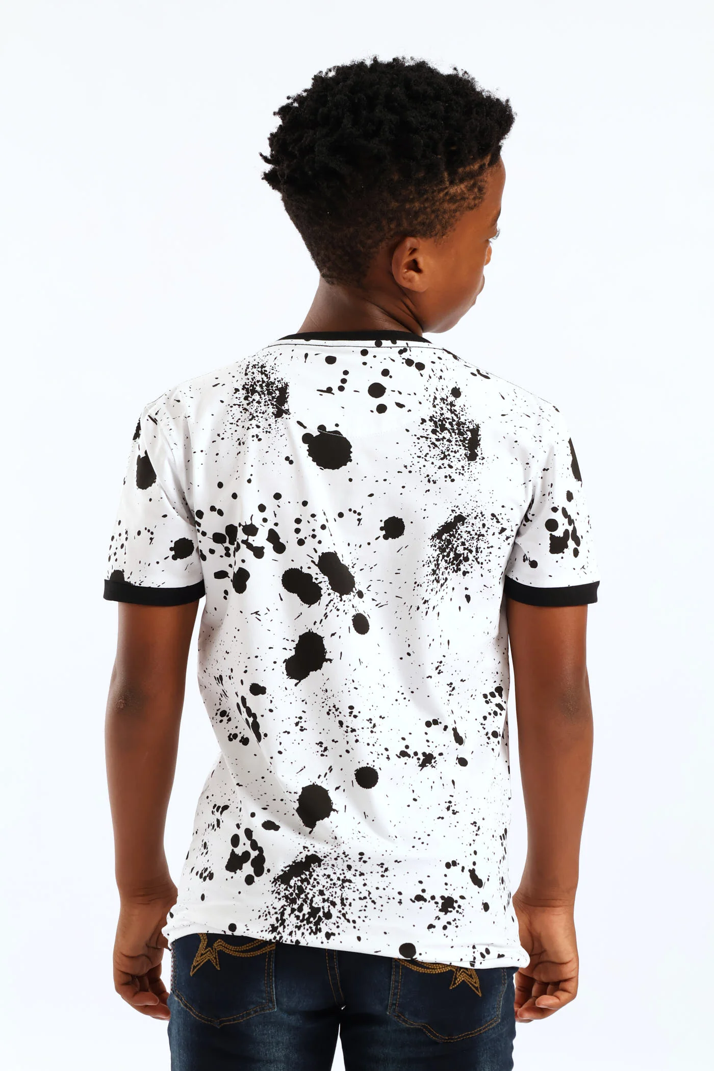 Boys Skill Print T-Shirt - White - Image 5