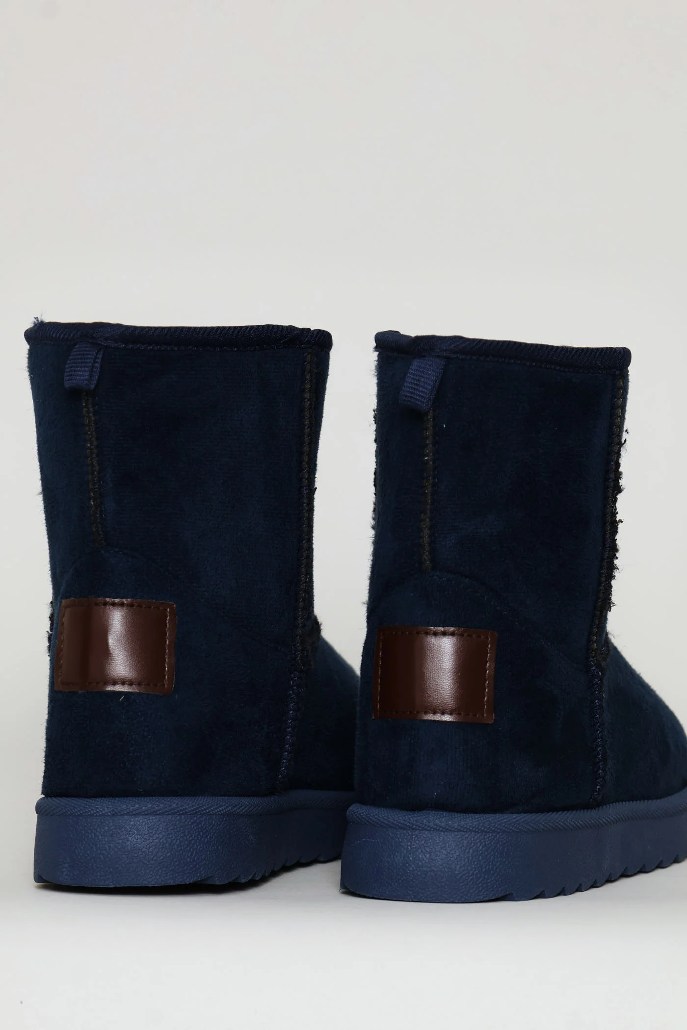 Boys Slipper Boot - Navy - Image 2