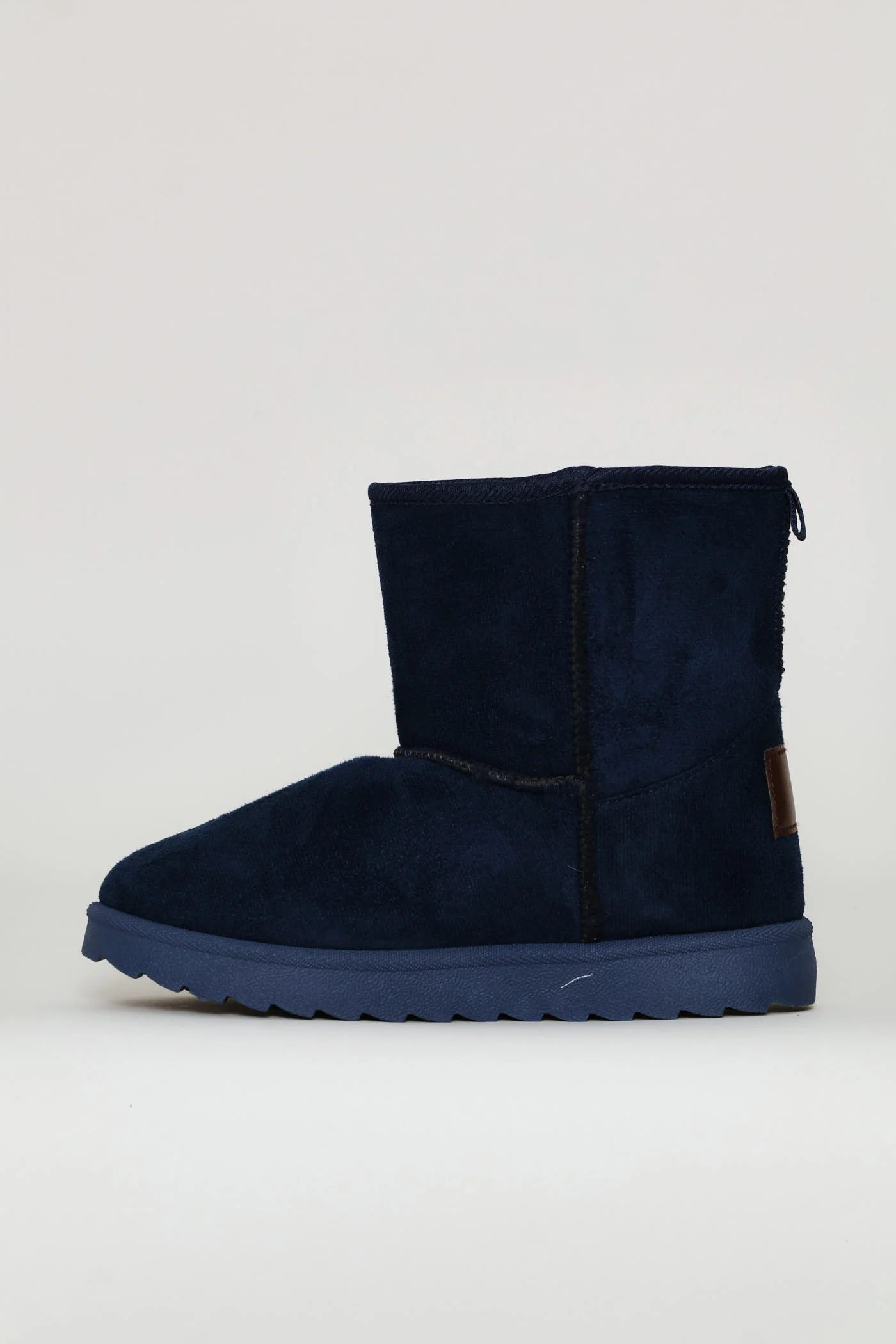 Boys Slipper Boot - Navy - Image 4