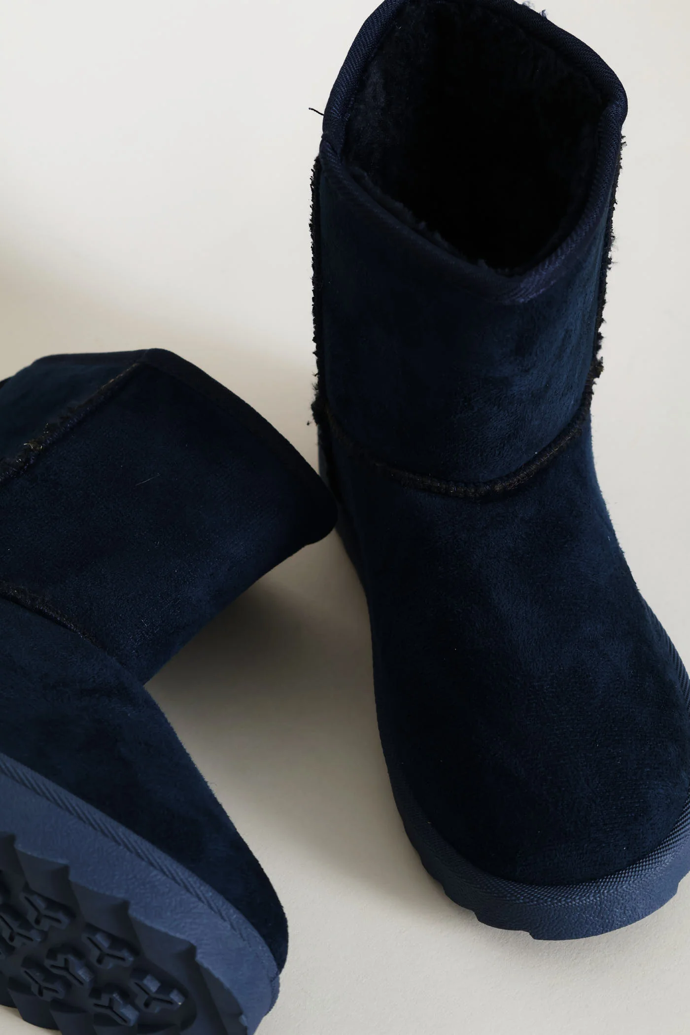 Boys Slipper Boot - Navy - Image 5