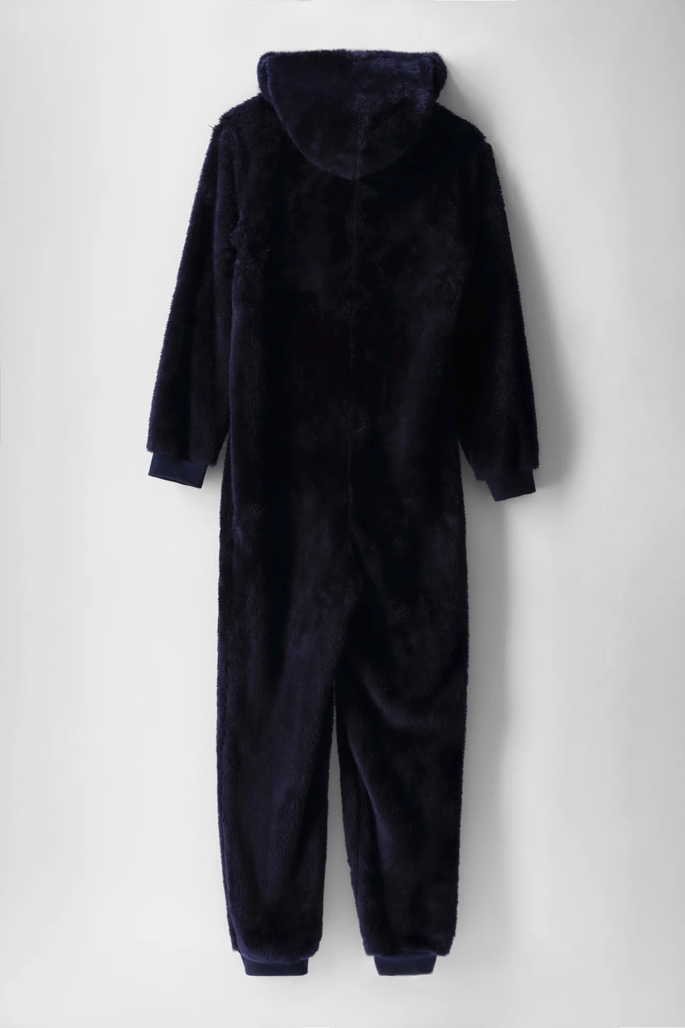 Boys Sloth Sherpa Onesie - Navy - Image 2