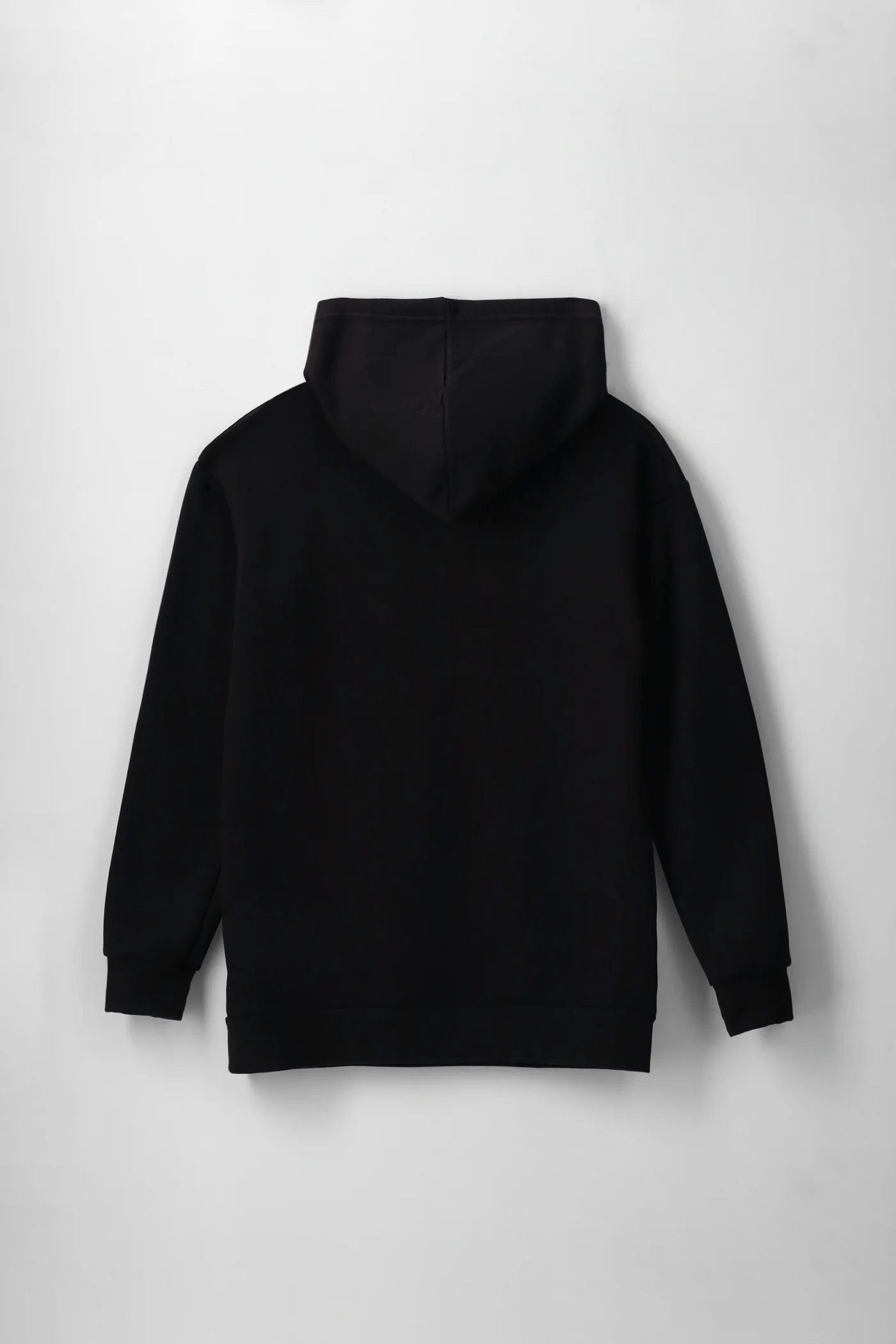 Boys Soccer Print Fleece Hoody - Black - Image 2